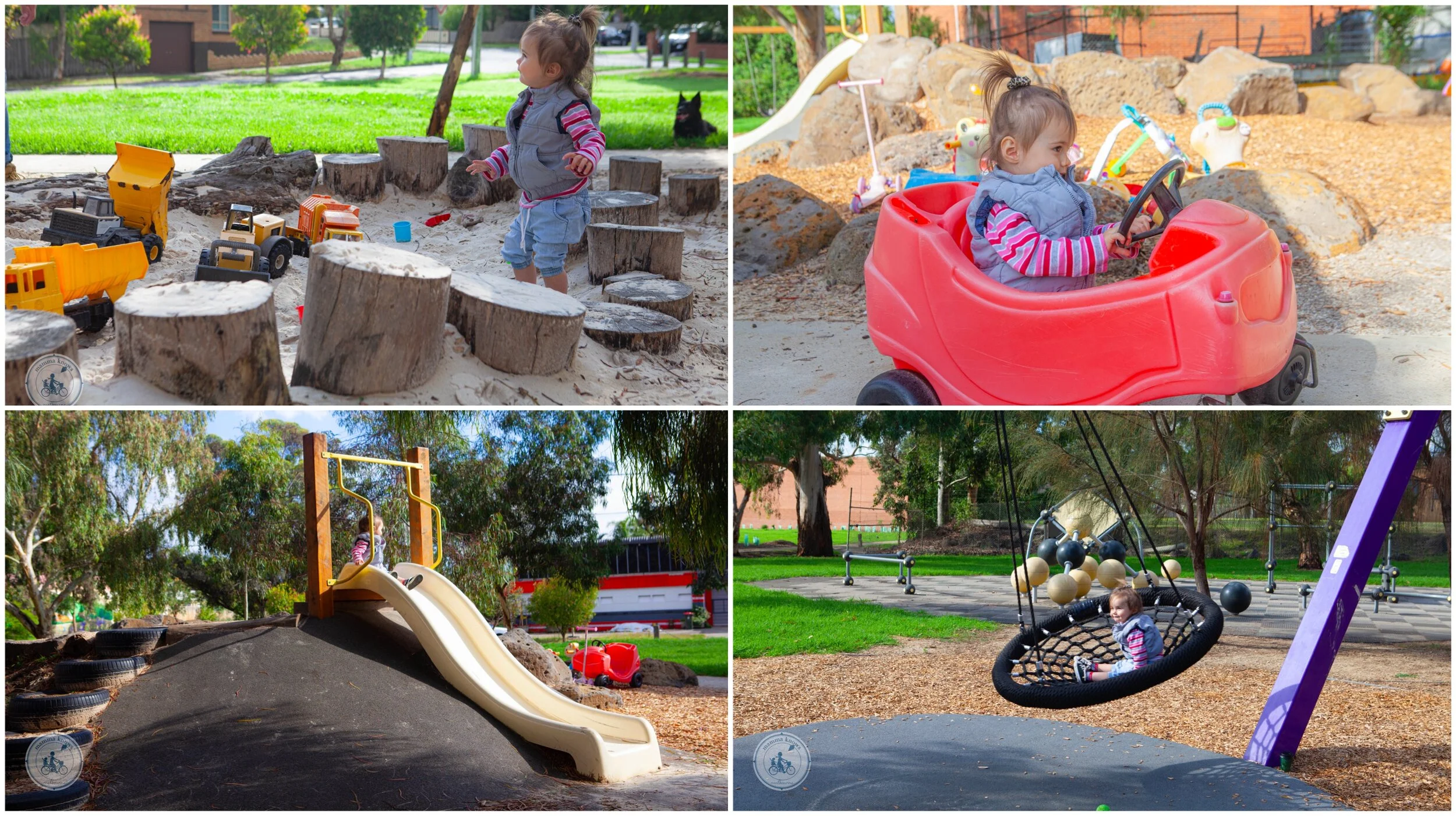 sanger reserve nature playspace, coburg north