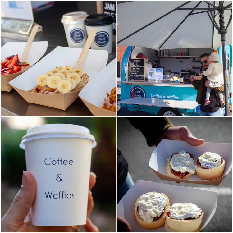 food family passion, (coffee & waffles)