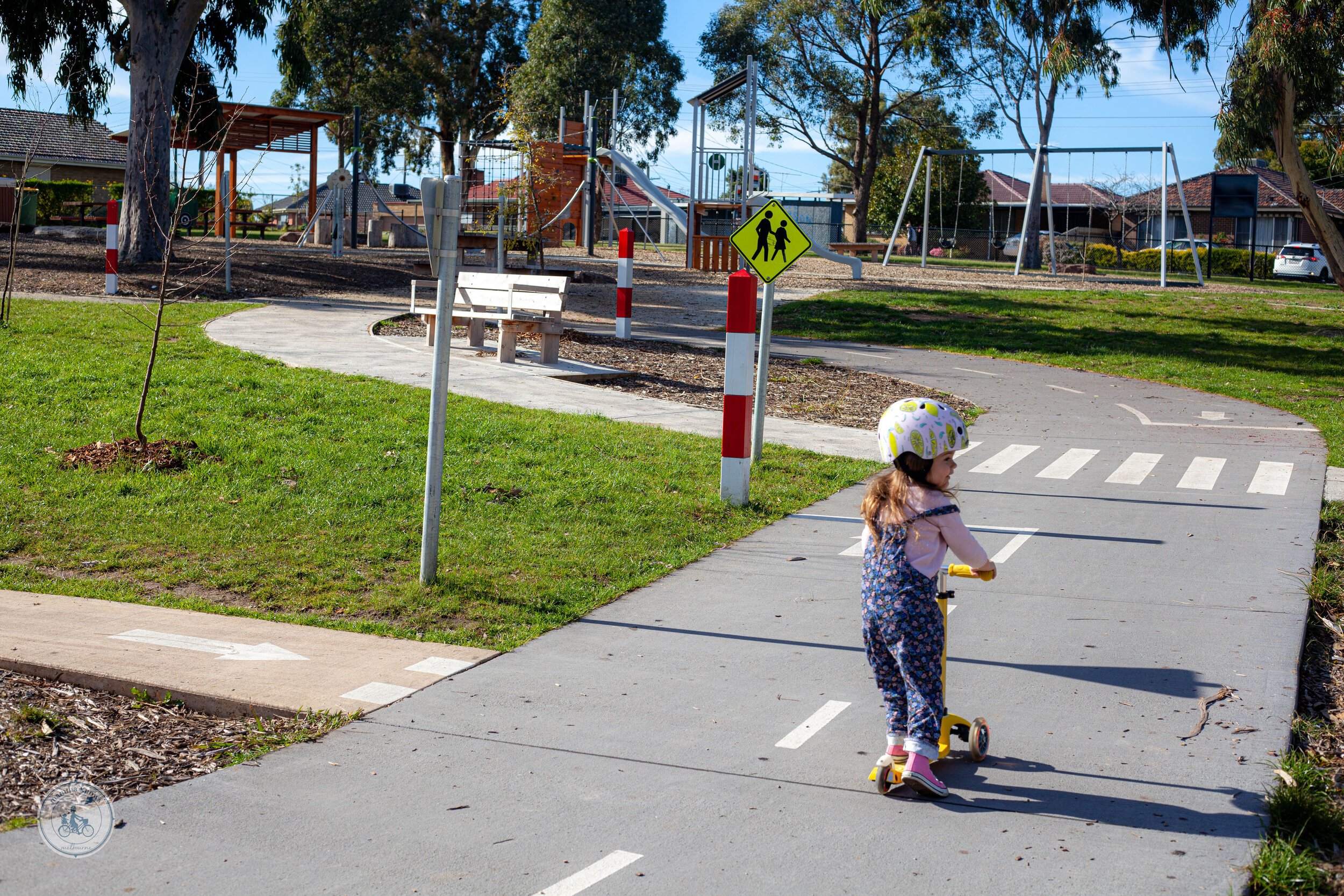 Delta Reserve Playground &amp; Bike Education Track, Greensborough