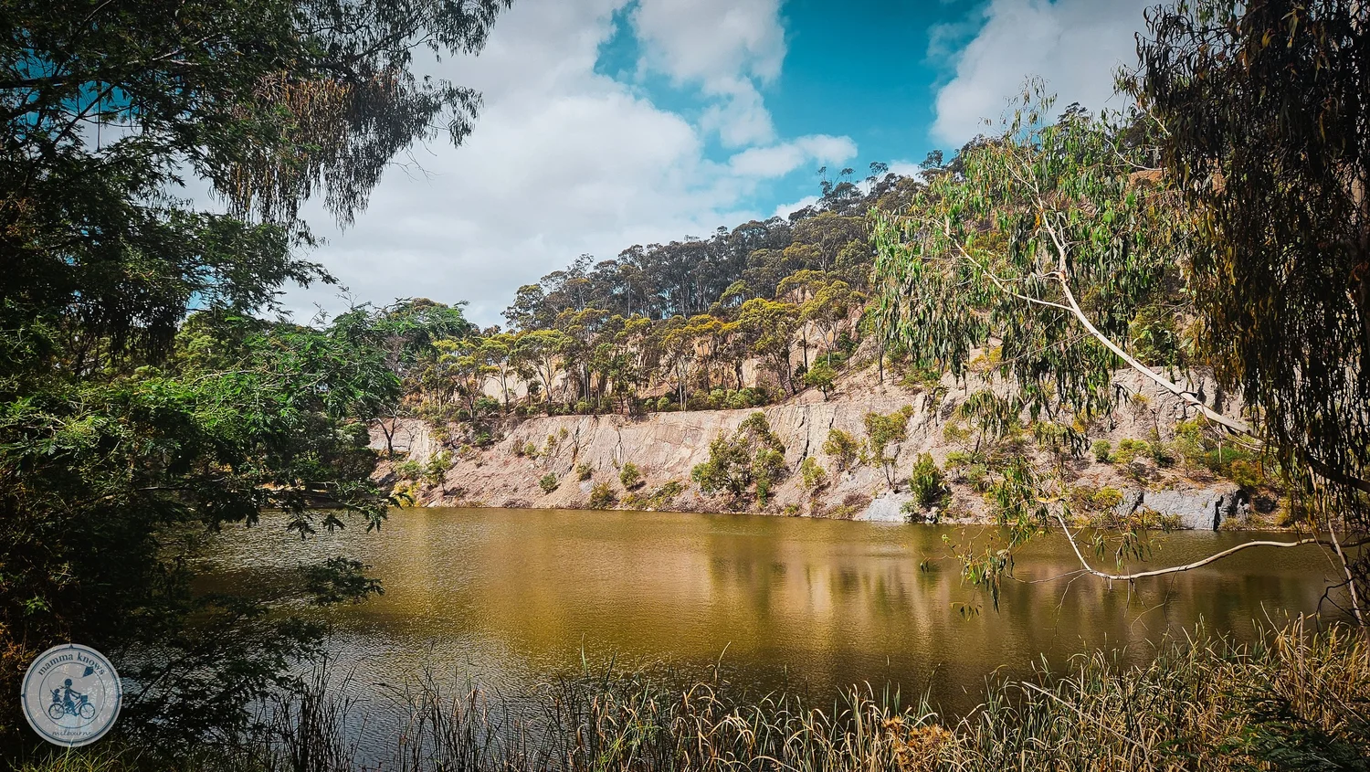 blue lake, plenty gorge parklands