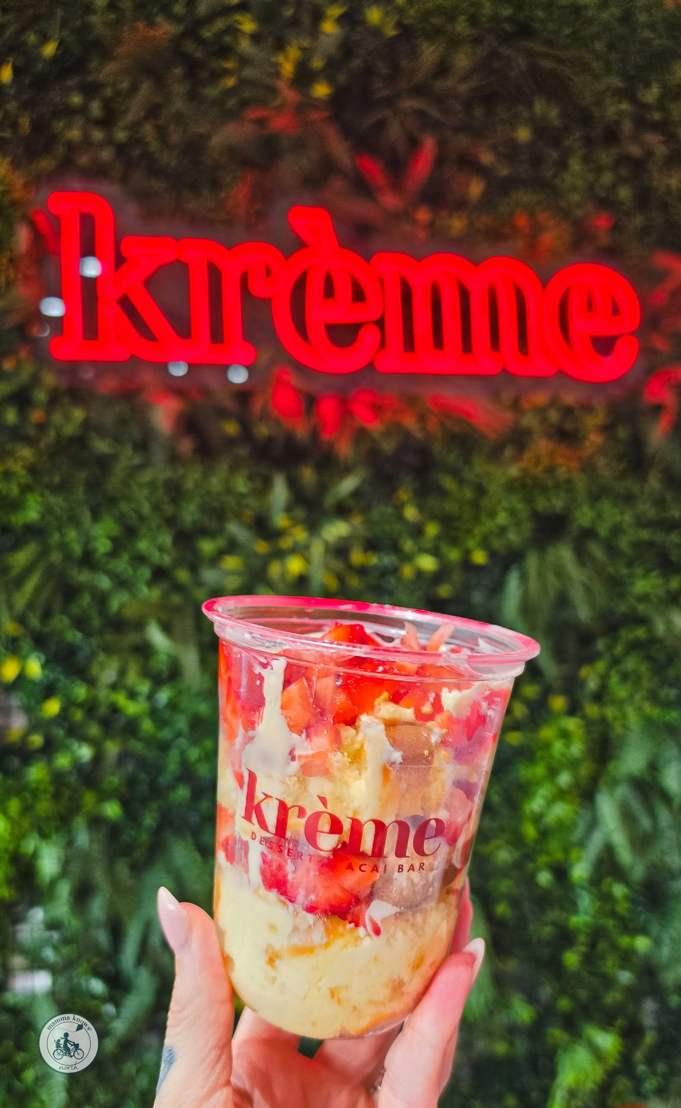 Kreme Dessert and Acai Bar, Niddrie, Copyright Mamma Knows North