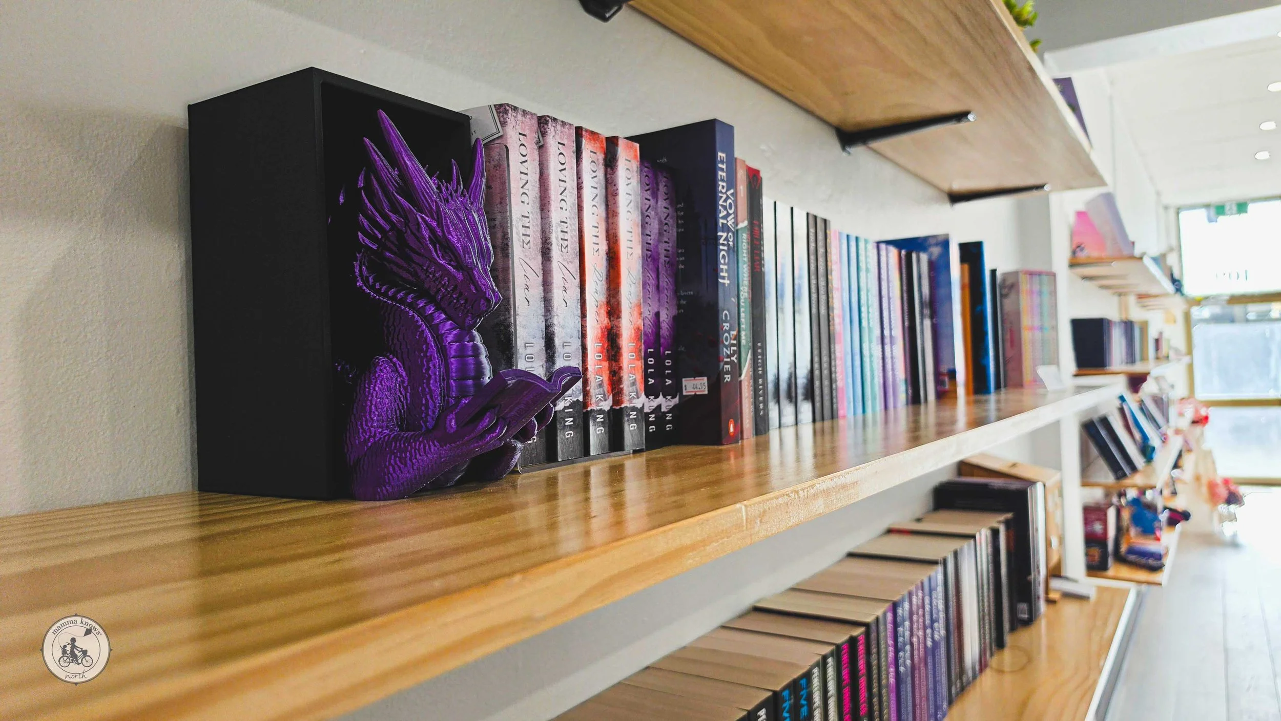 Trilogy of Romance Book Cafe, Ascot Vale, Copyright Mamma Knows North