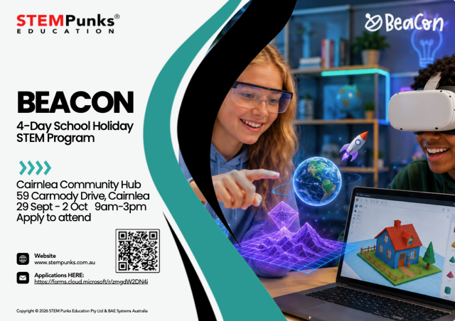 Stem Punks School Holiday Program