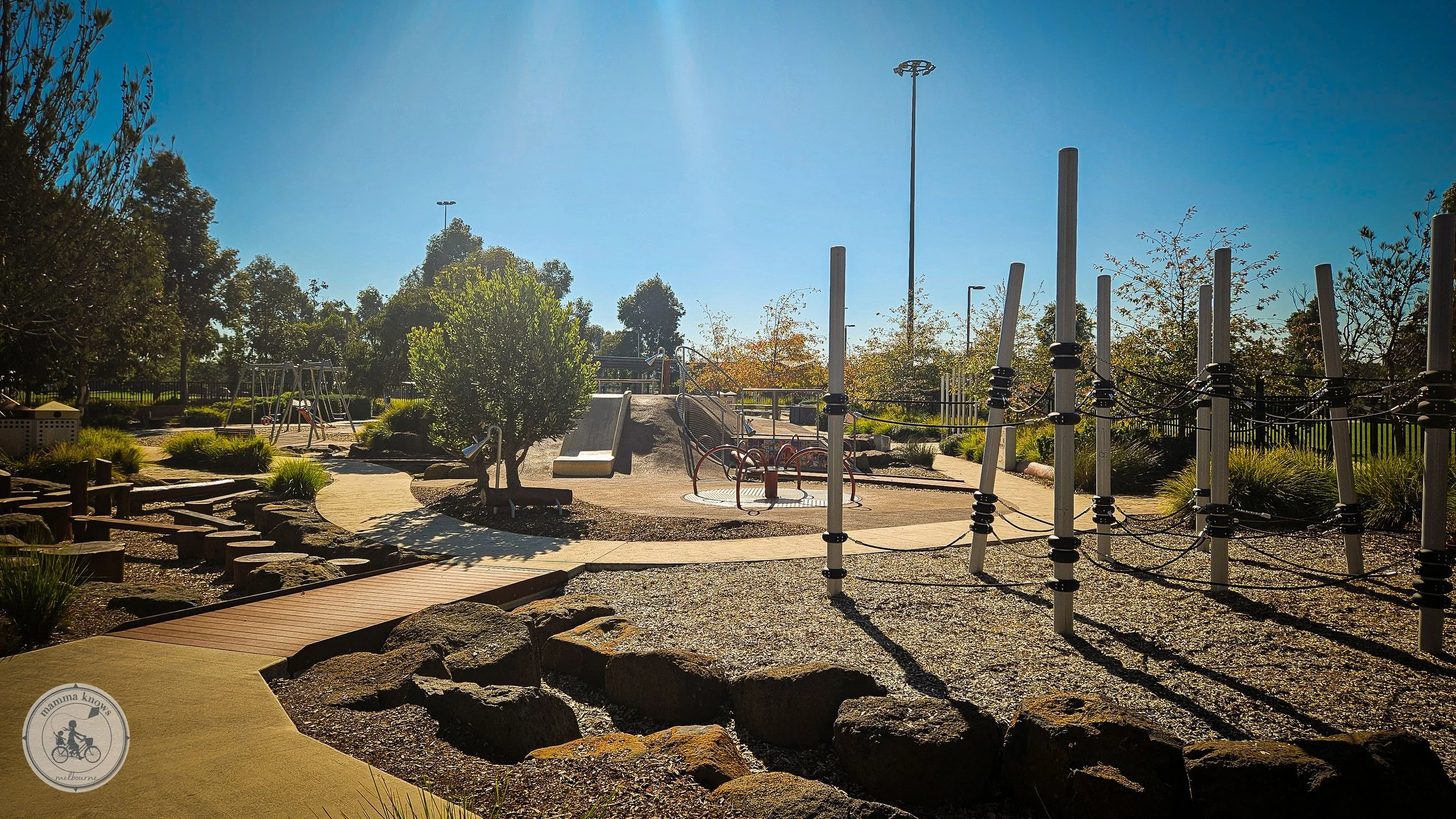 livvi's place anzac park play space, craigieburn
