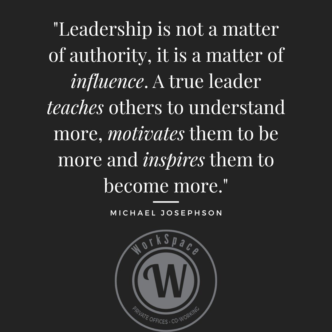 💭 Today's Food For Thought 💭
A Great Team Reflects The Values Of A Great Leader! 

&bull;

&bull;

&bull;

#leadersonly #leader #team #inspire #quoteoftheday #privateoffice #cowork #coworking #sharedofficespace #creativeoffice #executiveofficesuite