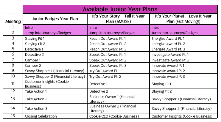 Creating and Editing Your Year Plan — The Bridge