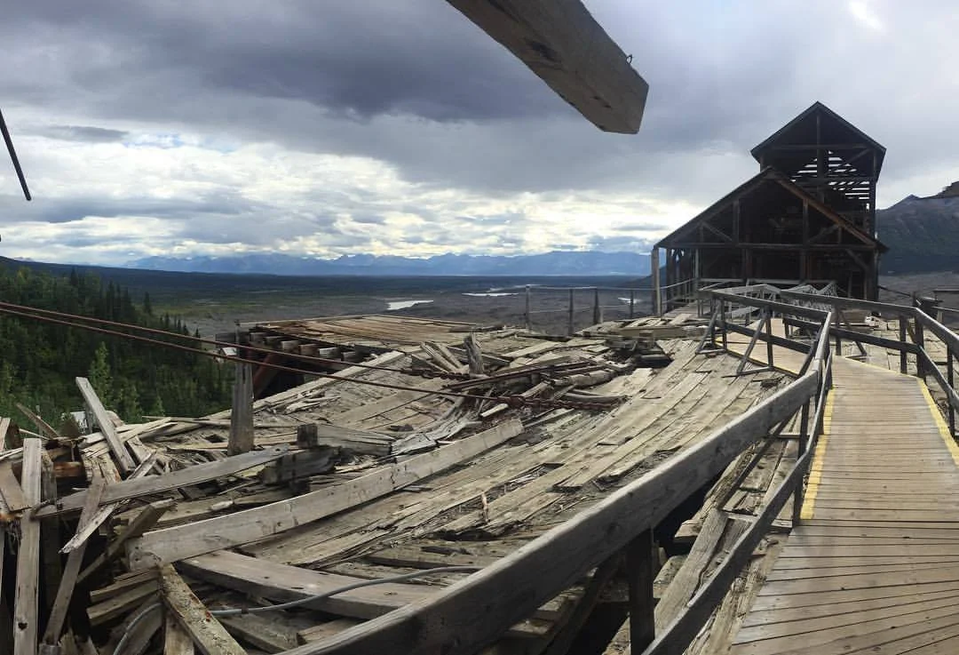 View from the top of the haunted mill.