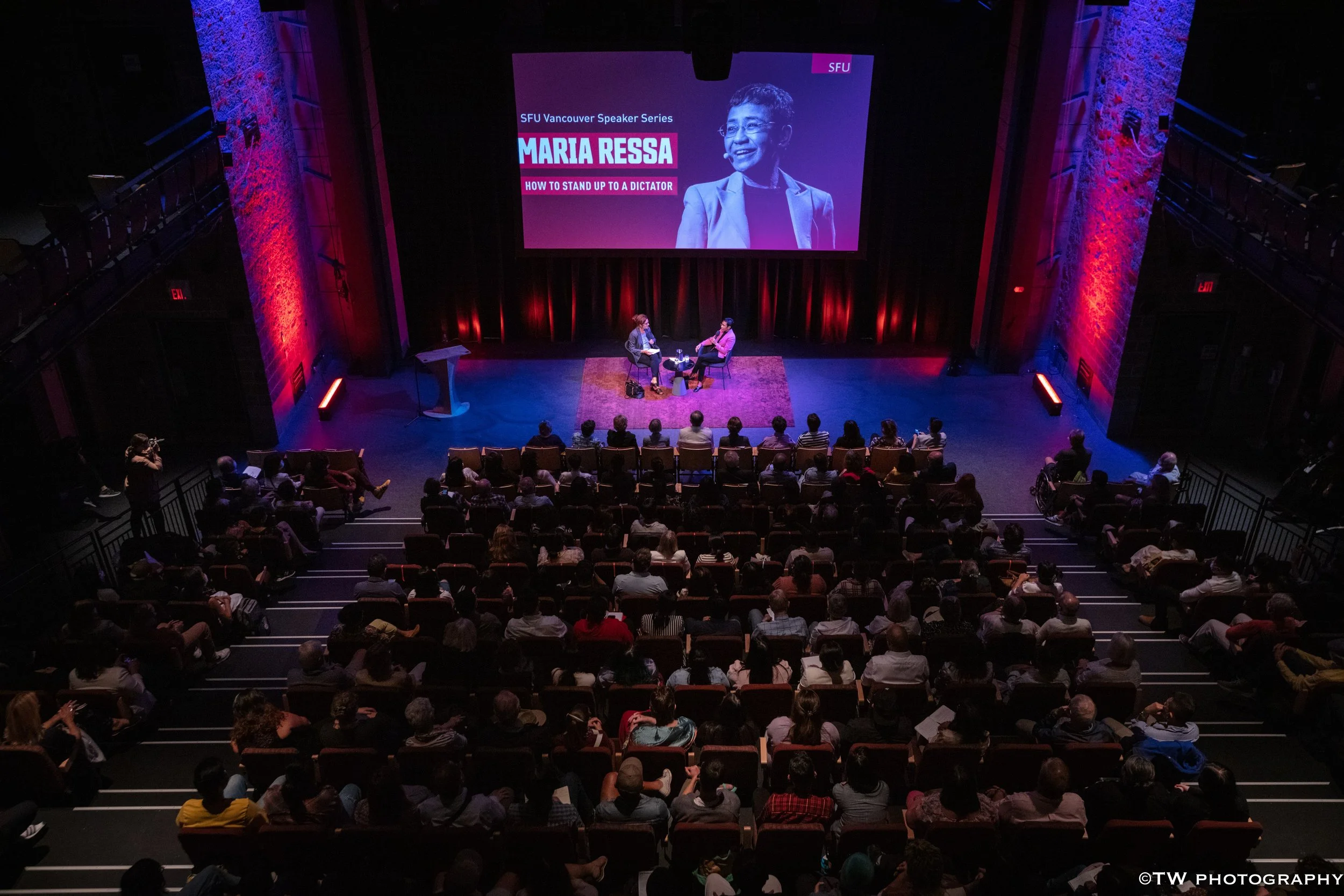 Full Attendance of Maria Ressa's speaker event