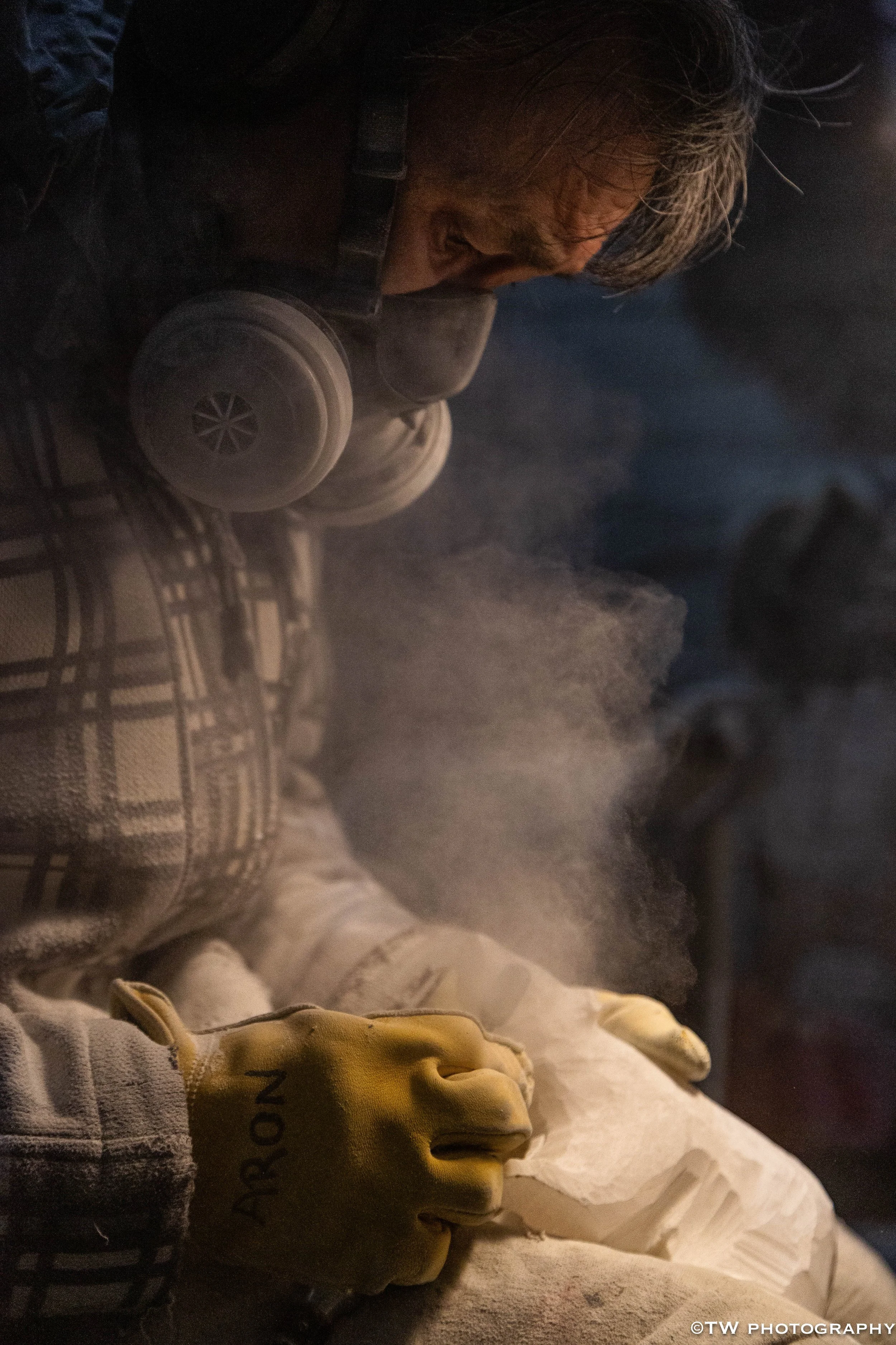 Soapstone Carving details, NWT