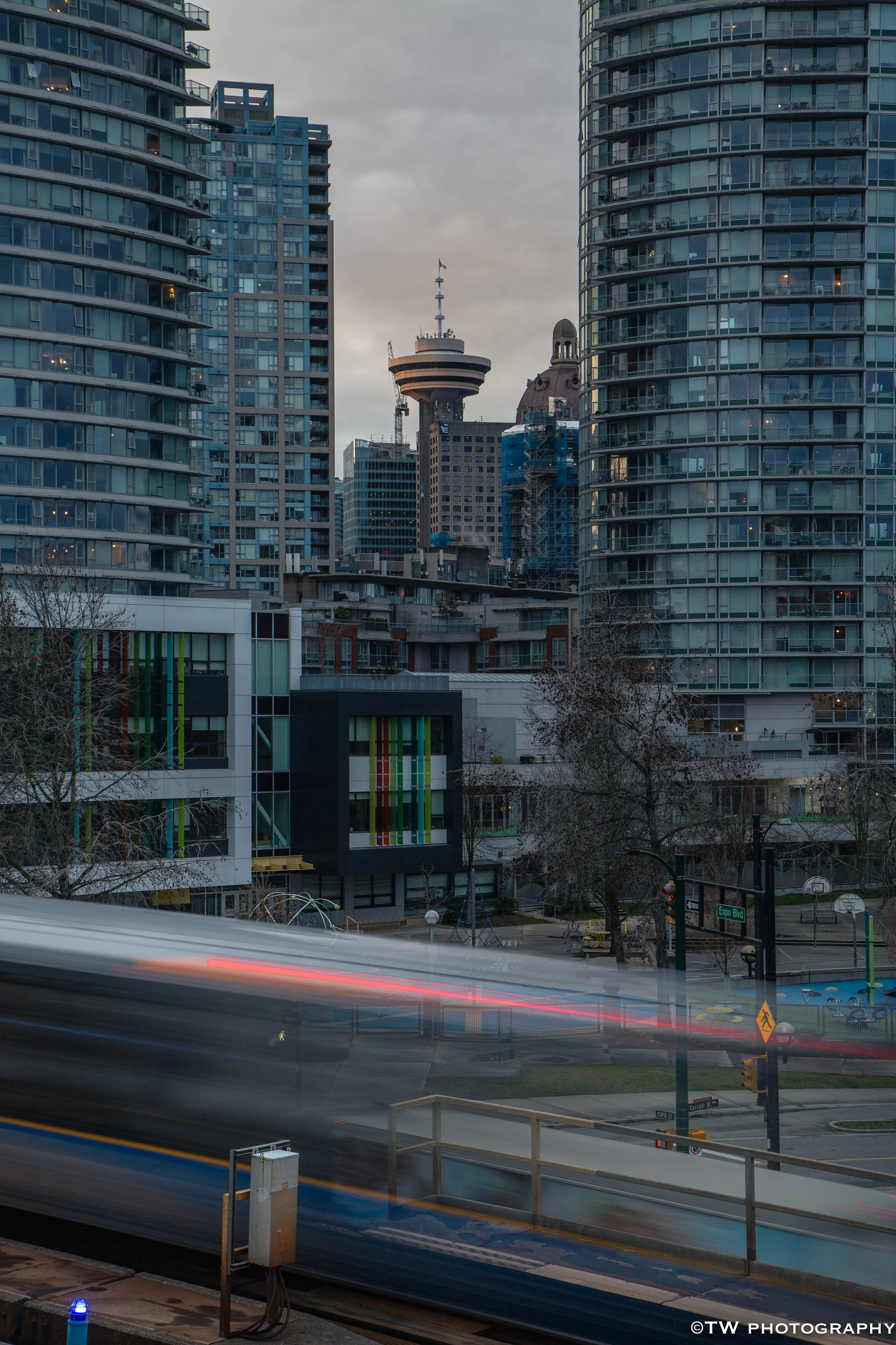Skyscrapers Surrounding Vancouver Outlook