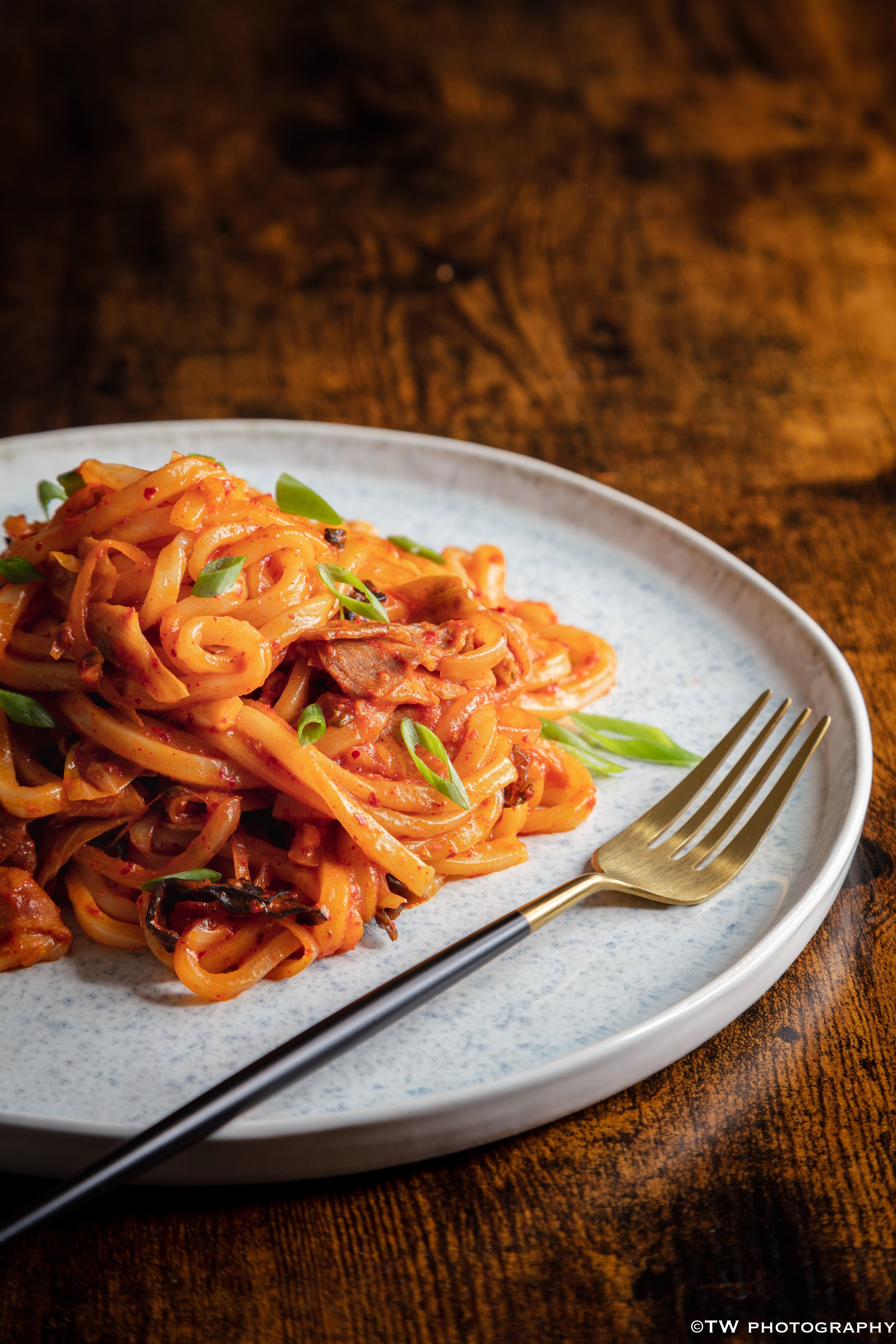 Kimchi Stir Fry Udon