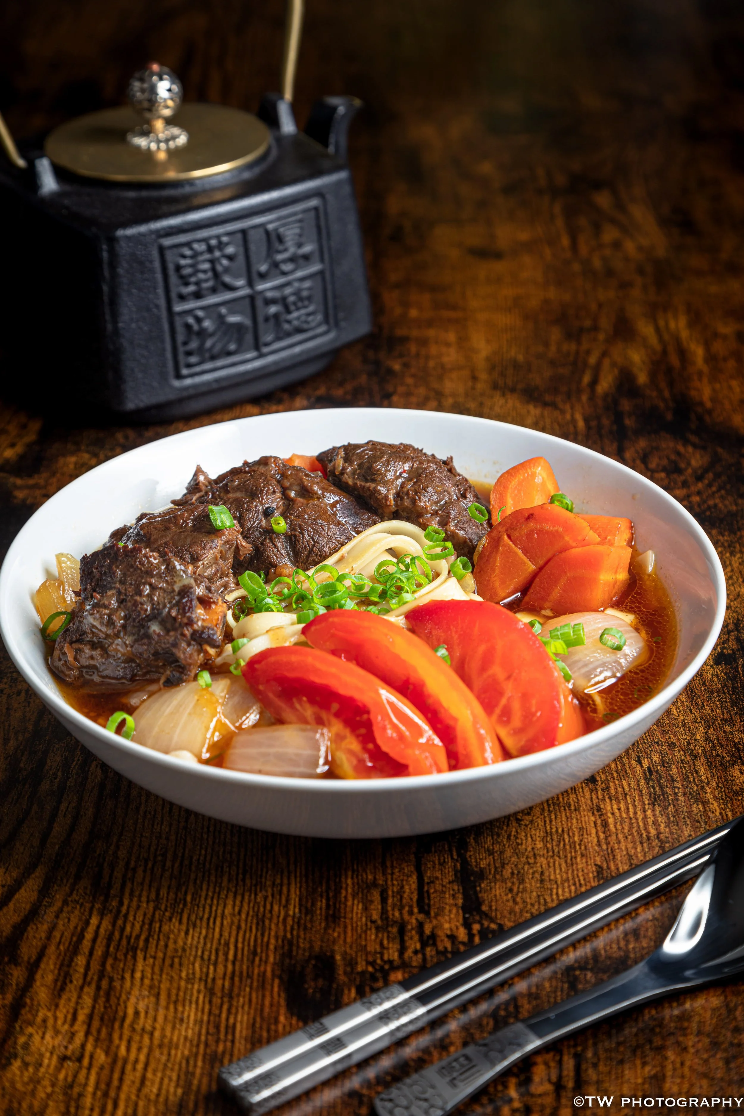 Taiwanese Braised Beef Noodle Soup