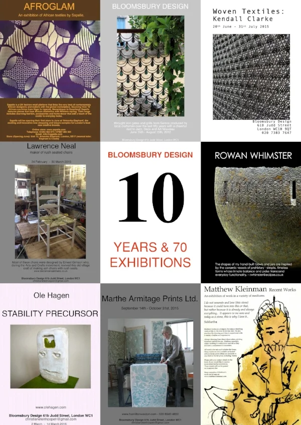 ten years of Bloomsbury Design