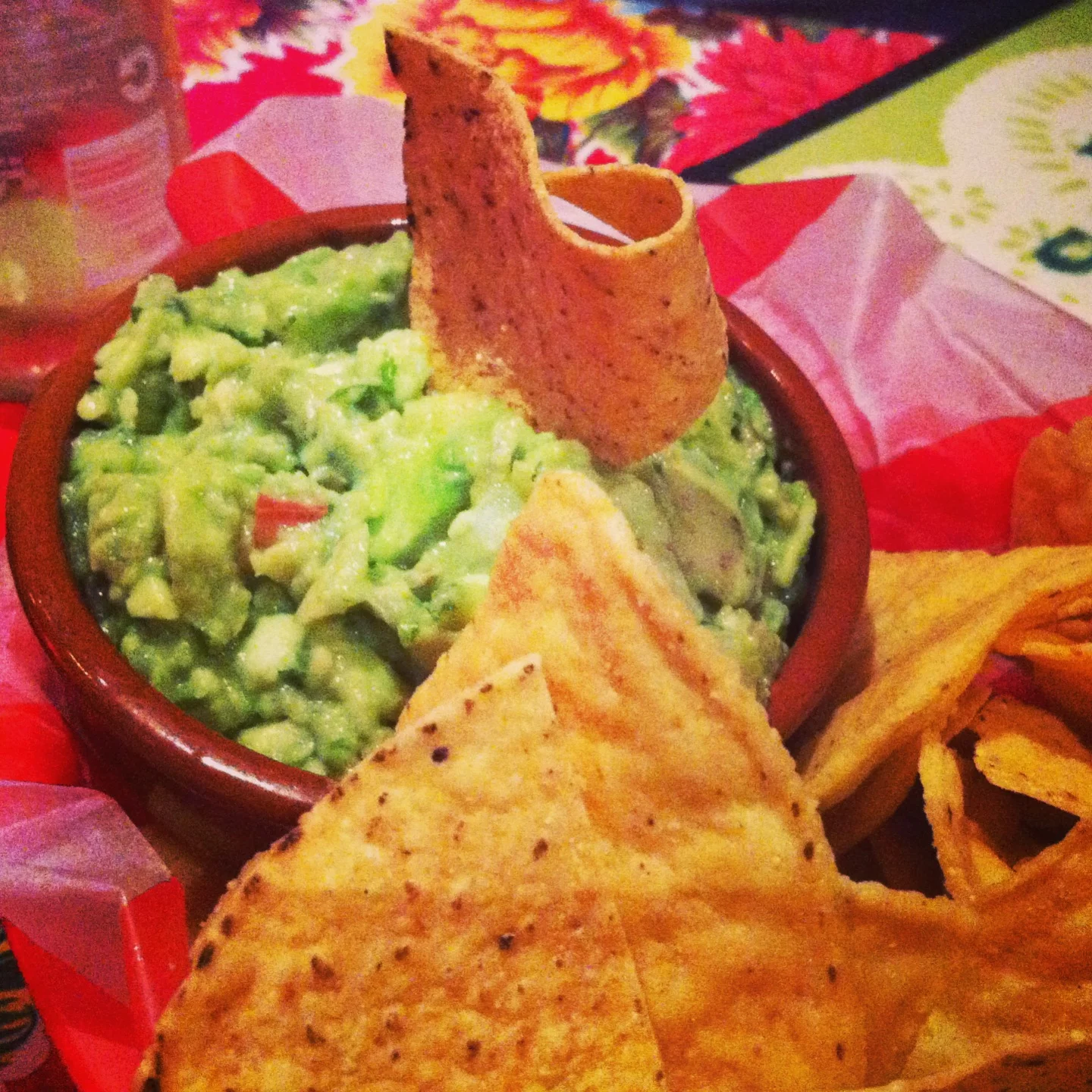 Tortilla chips & guacamole