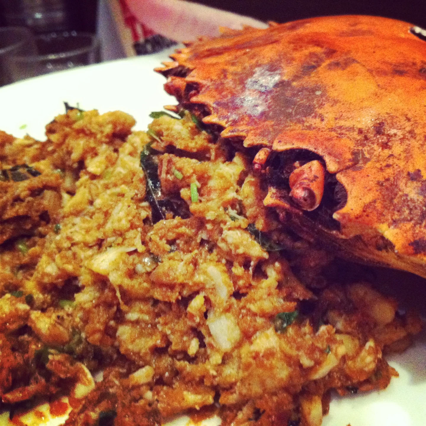 Mangalorean crab at Mahesh Lunch Home