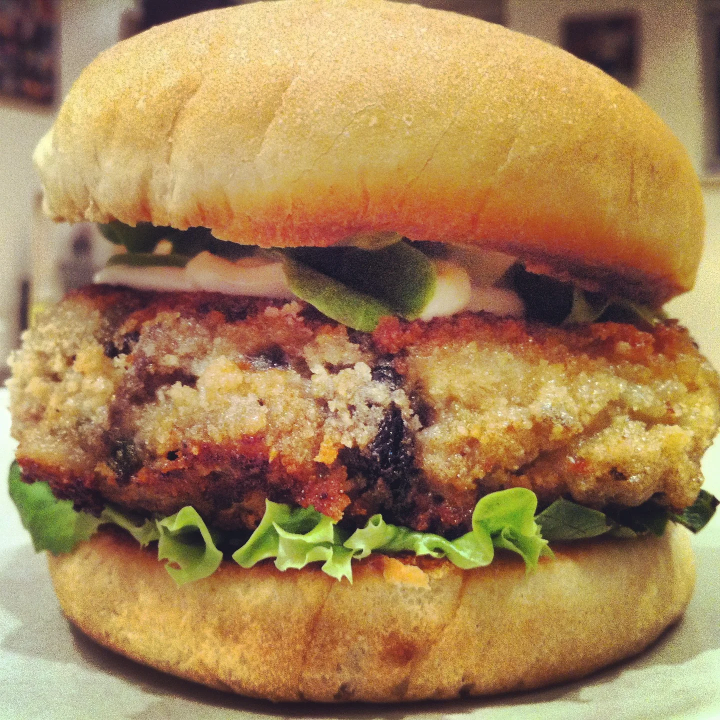 Mushroom burger