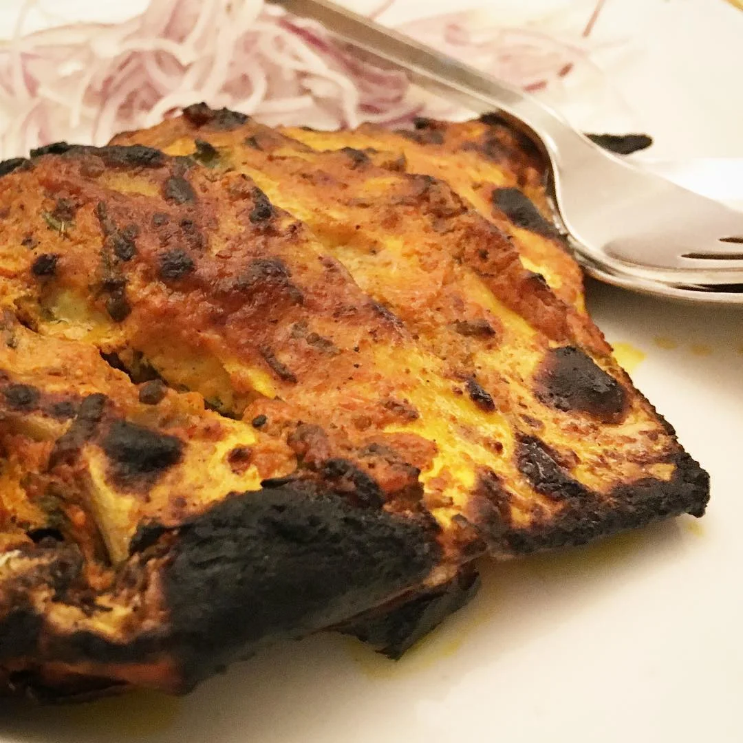 Tandoori pomfret at The Bayleaf Chennai