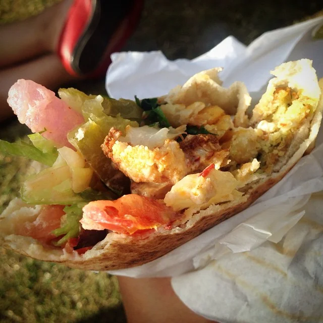 Mr Falafel Shepherds Bush wrap