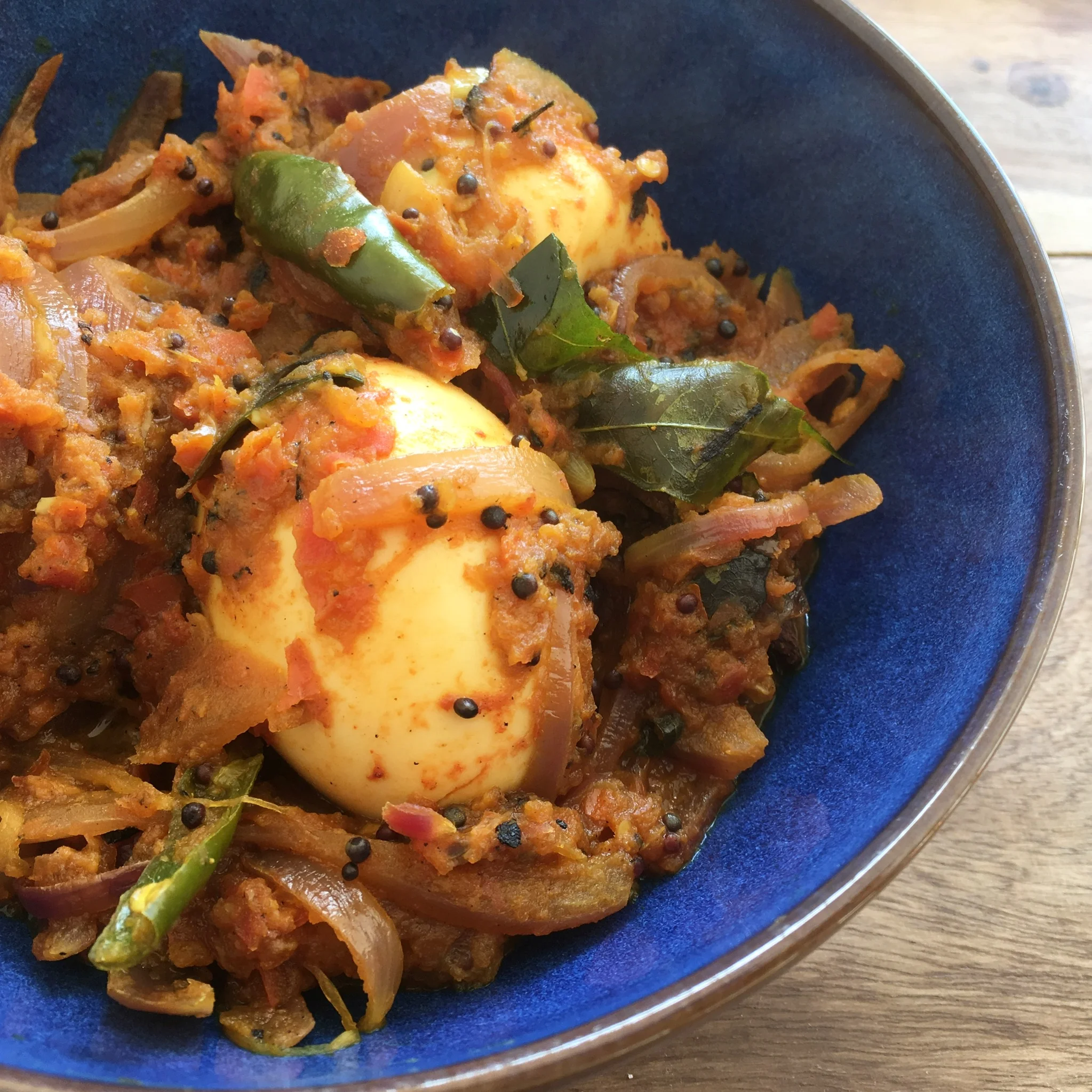 Recipe: Egg curry (South Indian style)