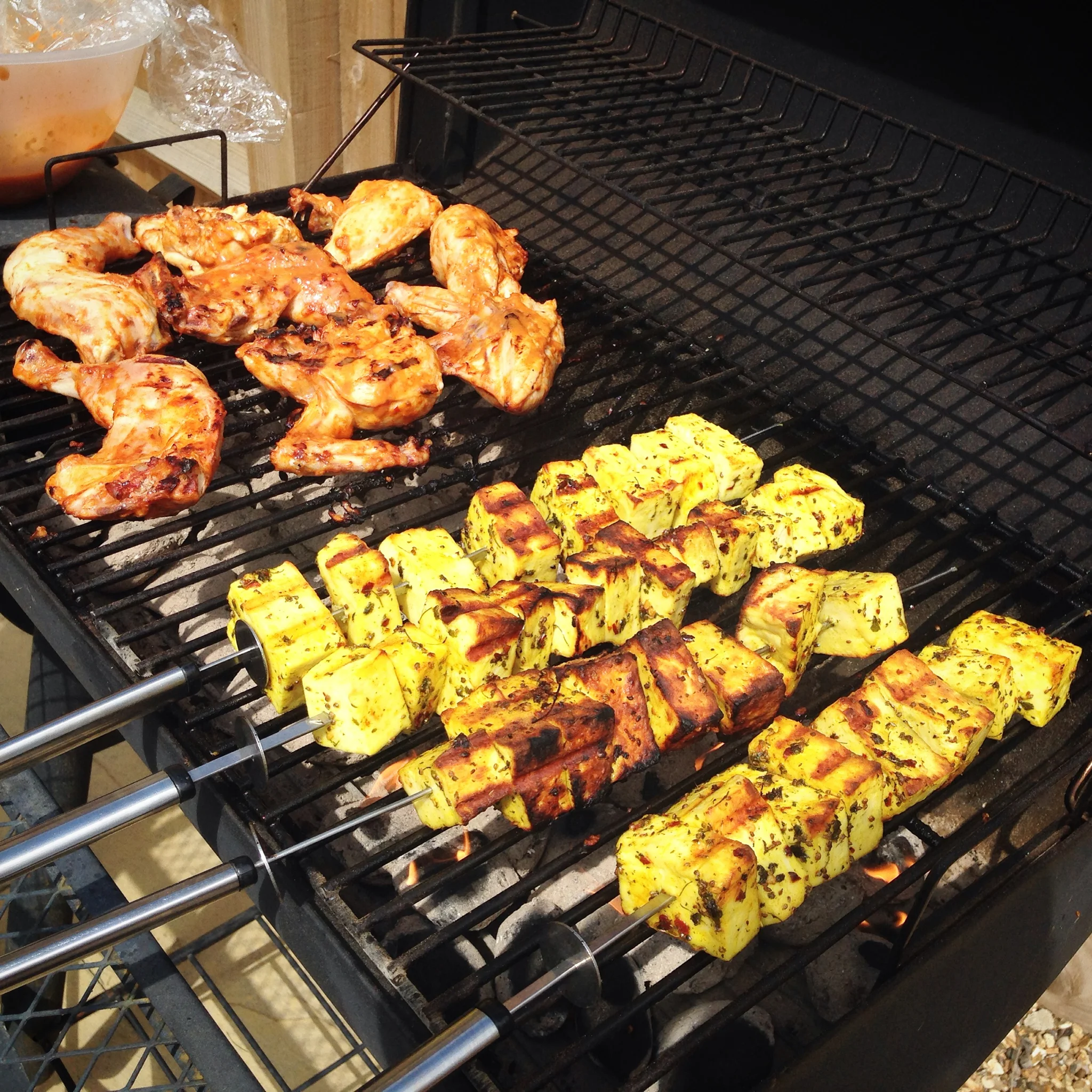 Recipe: BBQ paneer tikka