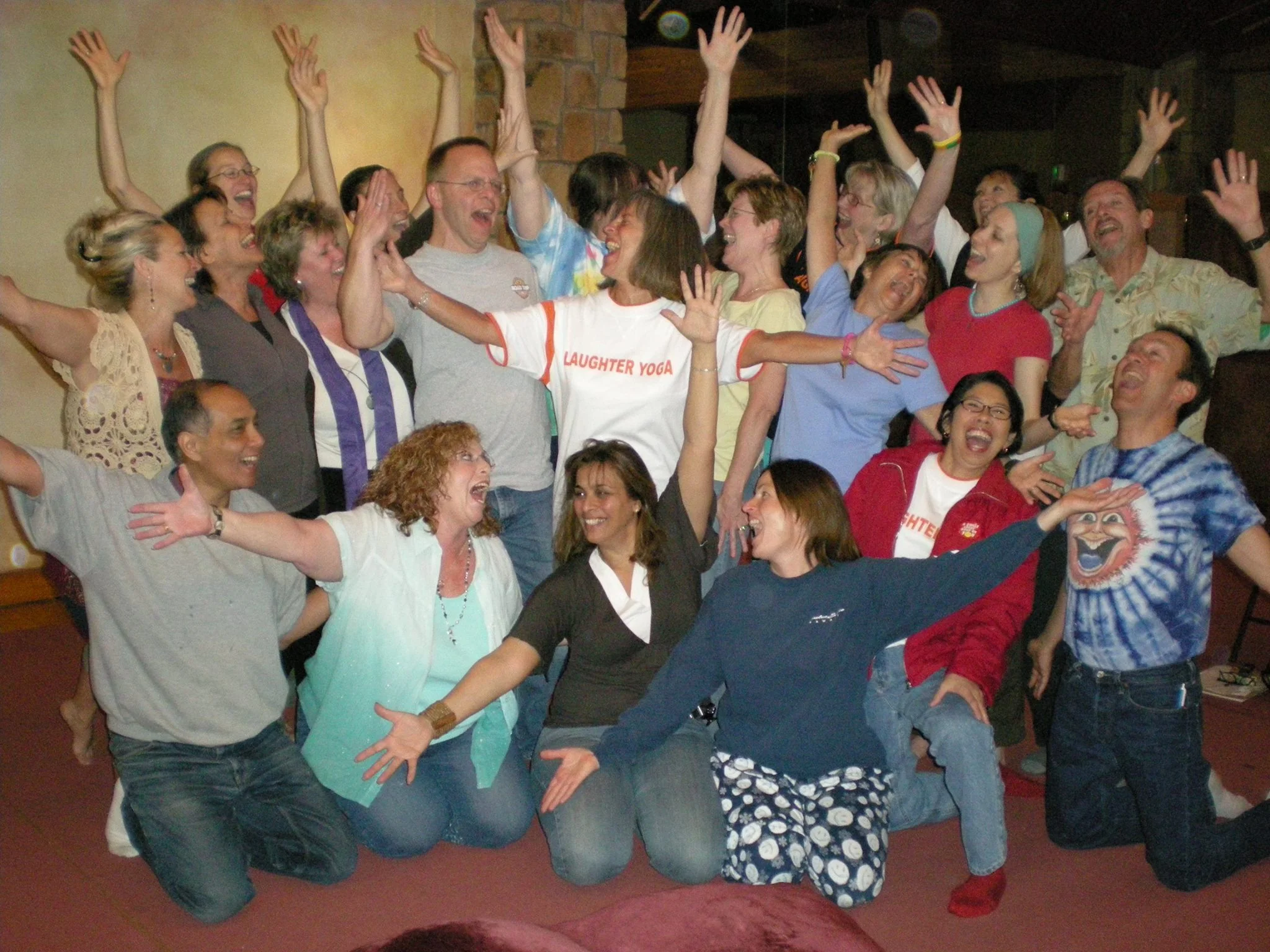 My Certified Laughter Yoga Teacher Training - April 2008, Harbin Hot Springs, CA