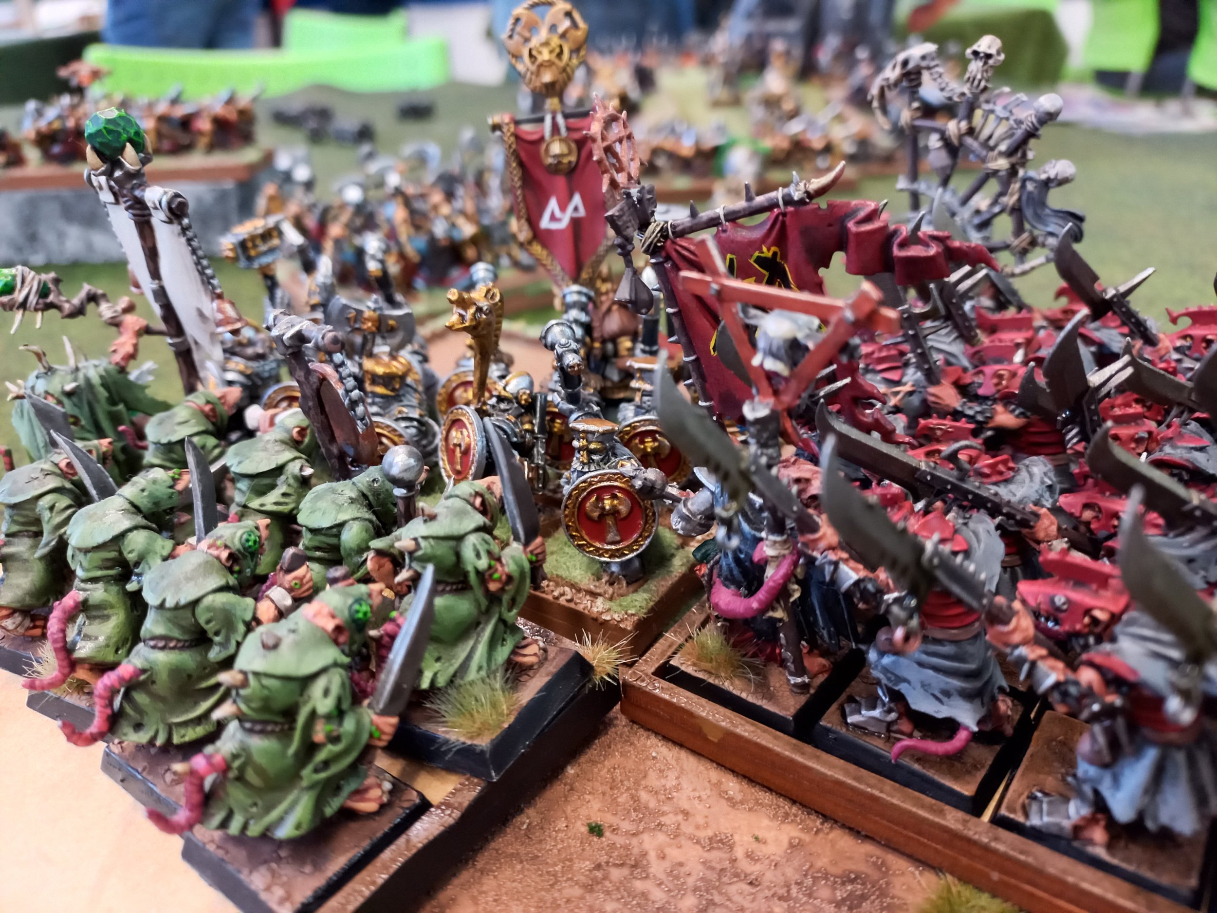  Warhammer, the Skaven hordes overrun the Dwarves 