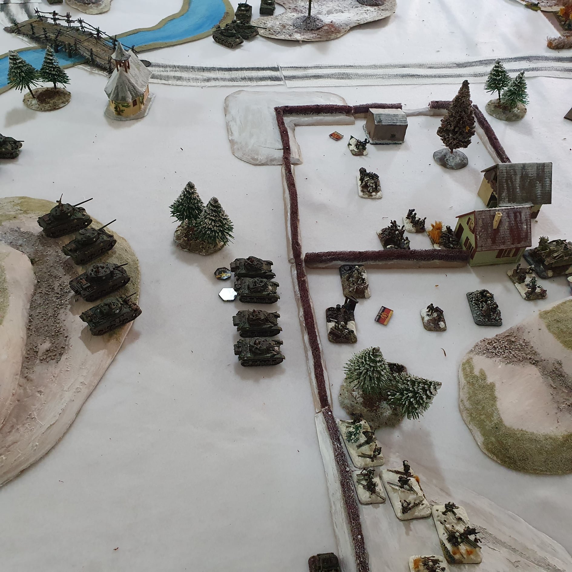 Flames of War: The Americans assault German positions in the Winter of ‘44 