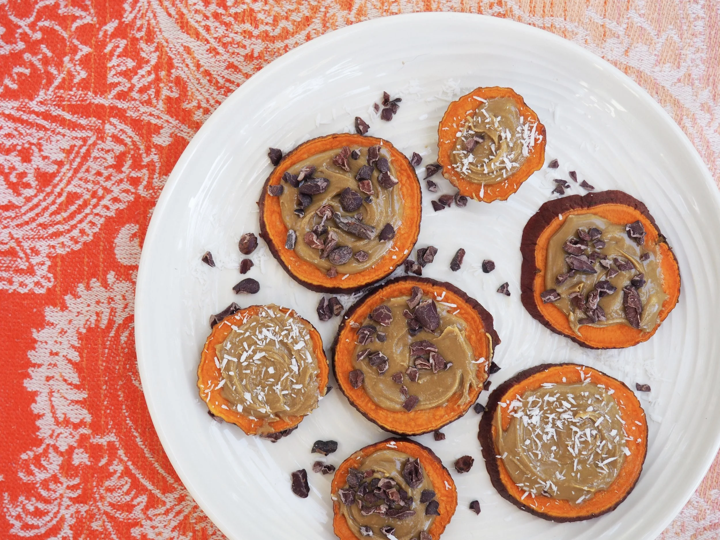 SUNFLOWER SWEET POTATO ROUNDS