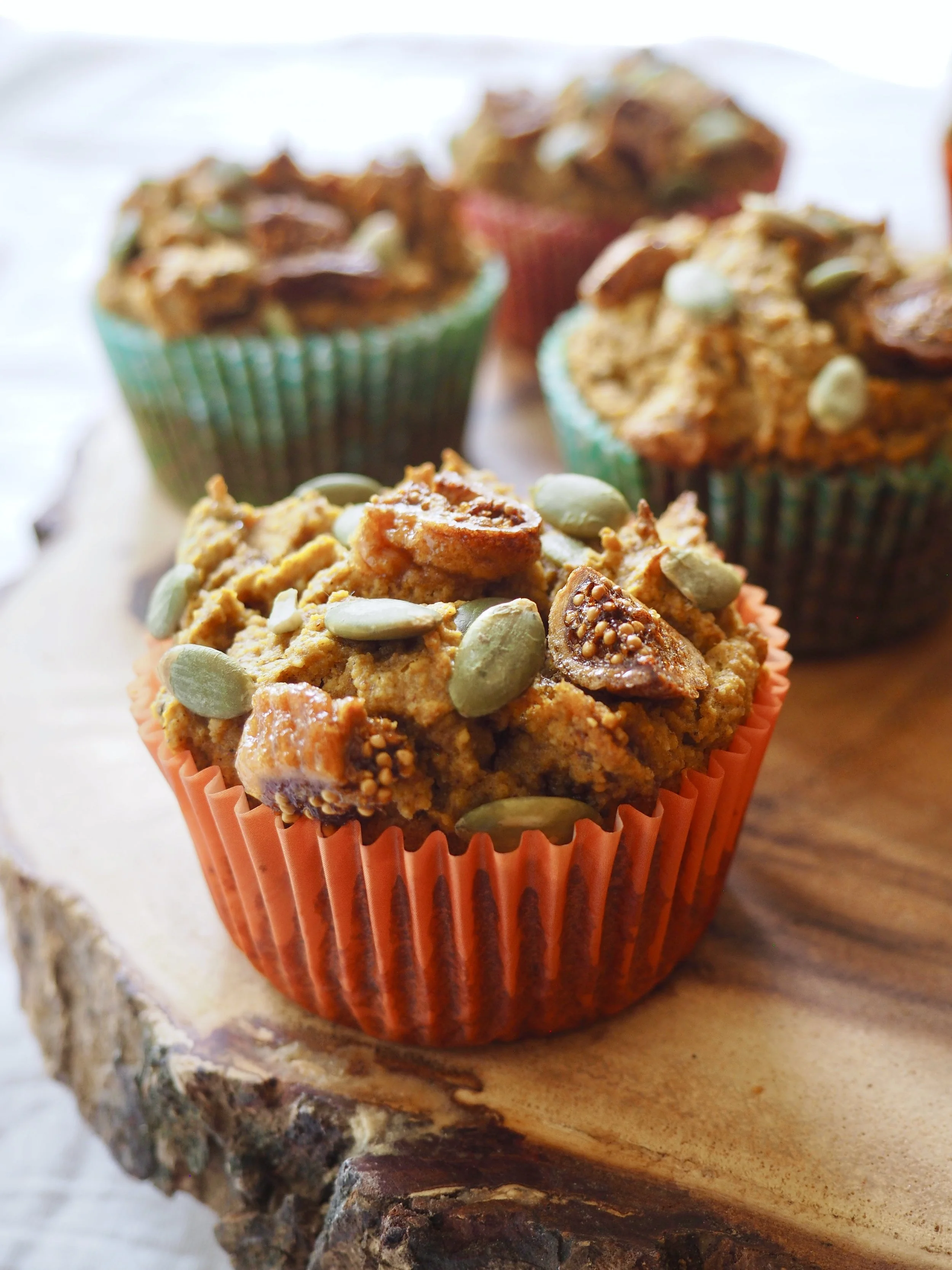 PALEO PUMPKIN FIG MUFFINS