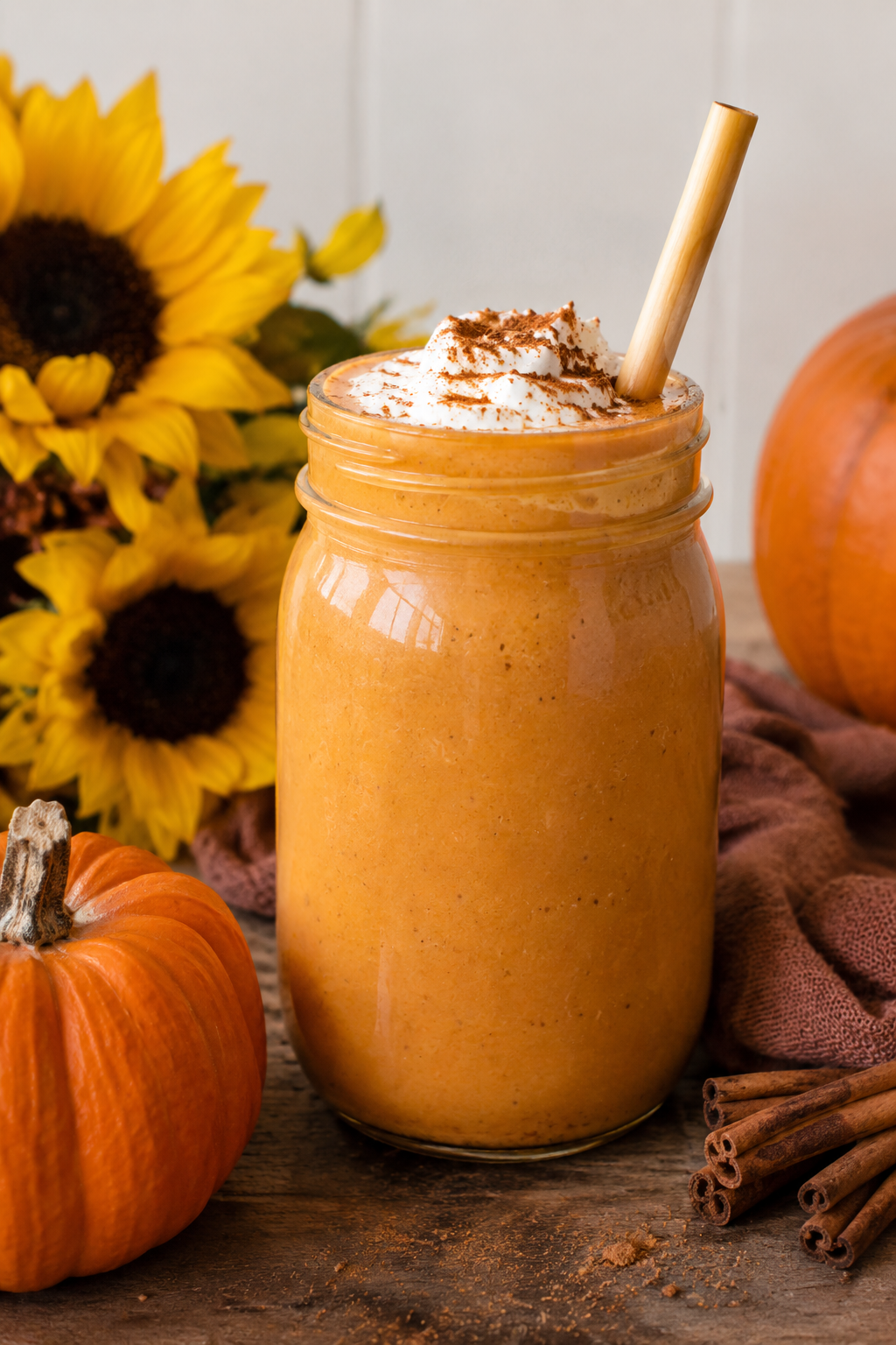  PUMPKIN SPICE GREEN SMOOTHIE