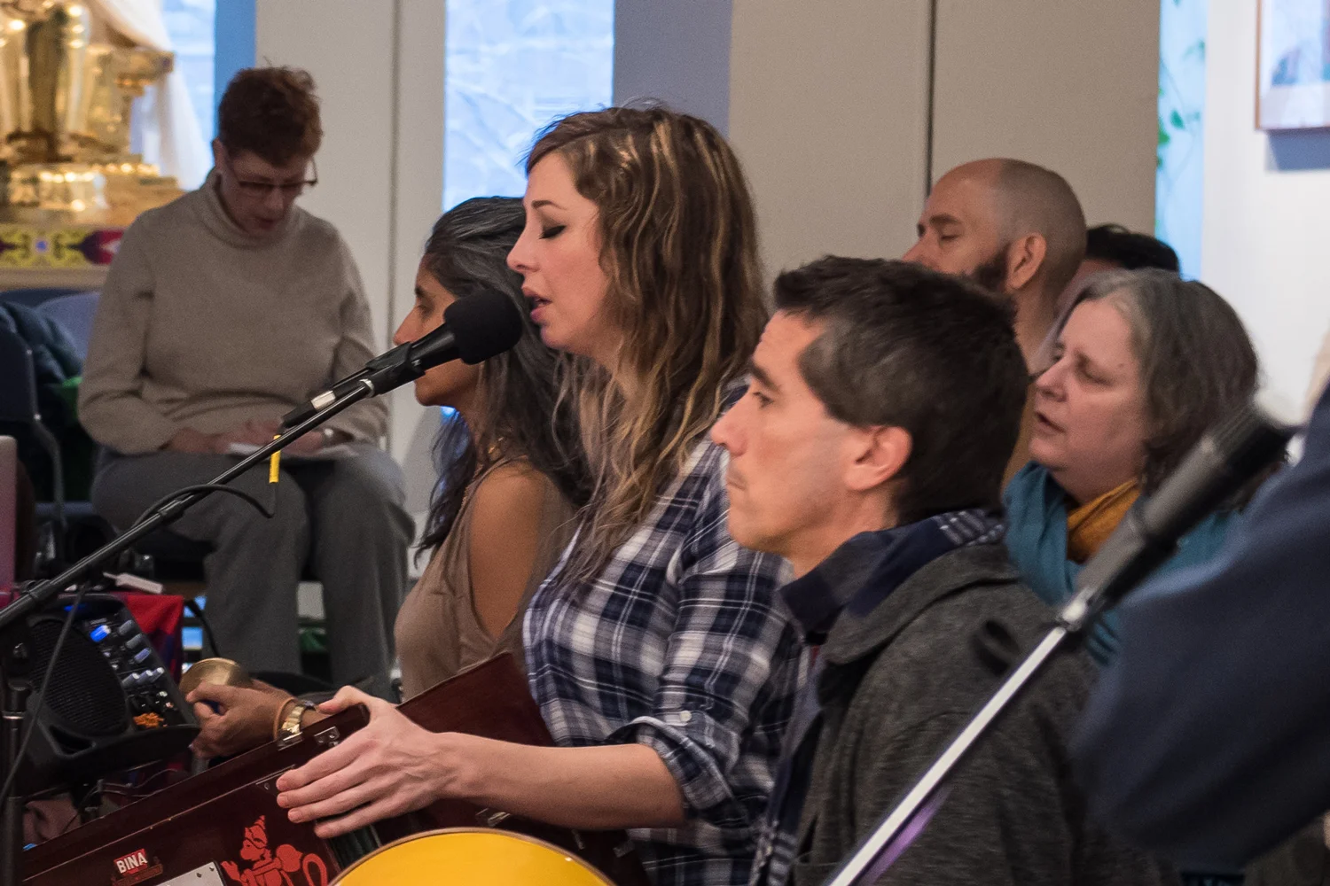New Year's Day 108 Hanuman Chalisas, Jan 2017 • Tibet House • New York, NY • Photo by Matt Thomas