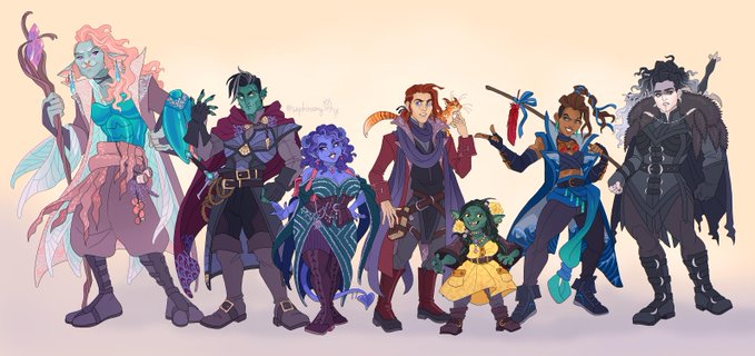 Vox Machina Character Levels Pages — CritRoleStats