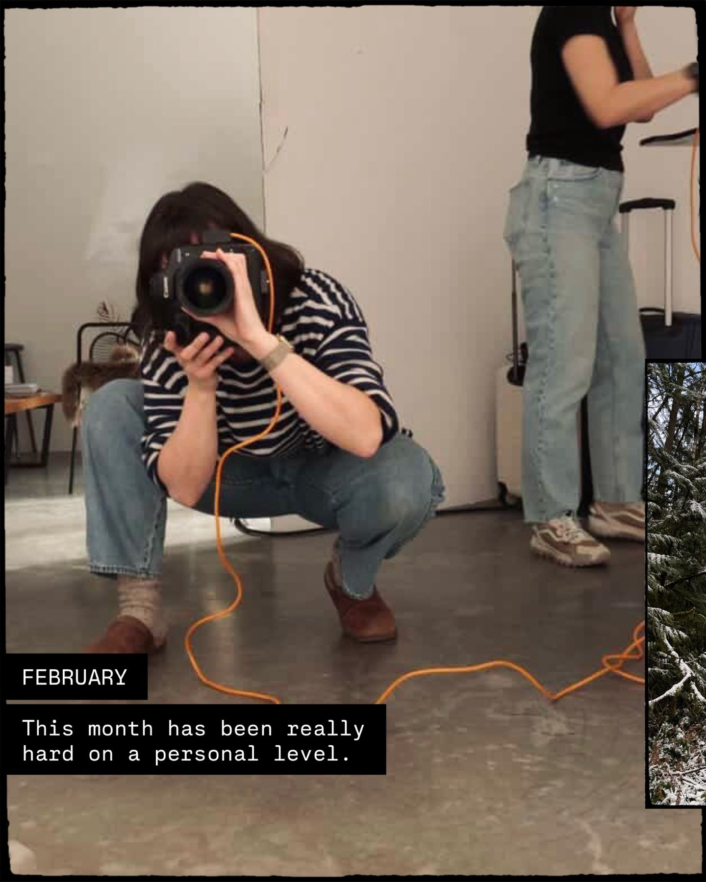 February has been a really fucking hard month.

A lot of personal things shifting and unfolding in ways I didn&rsquo;t expect. The kind of month that asks you to sit with discomfort, reflect a lot, and rethink a few things about your life.

In the mi