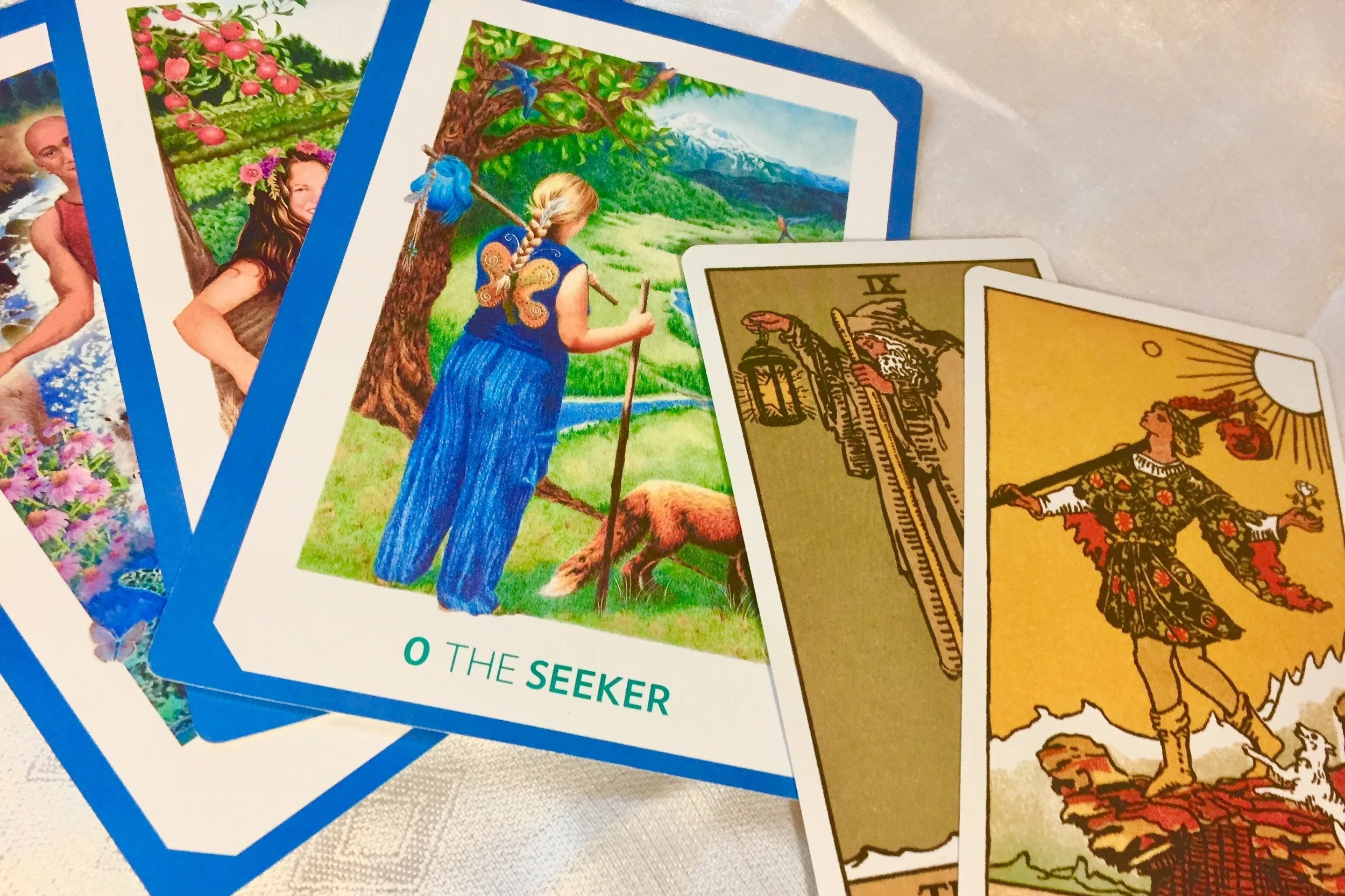 Tarot Have a specific question you'd like to address? See what the ancient wisdom of the tarot has to offer. Go to Tarot Page →