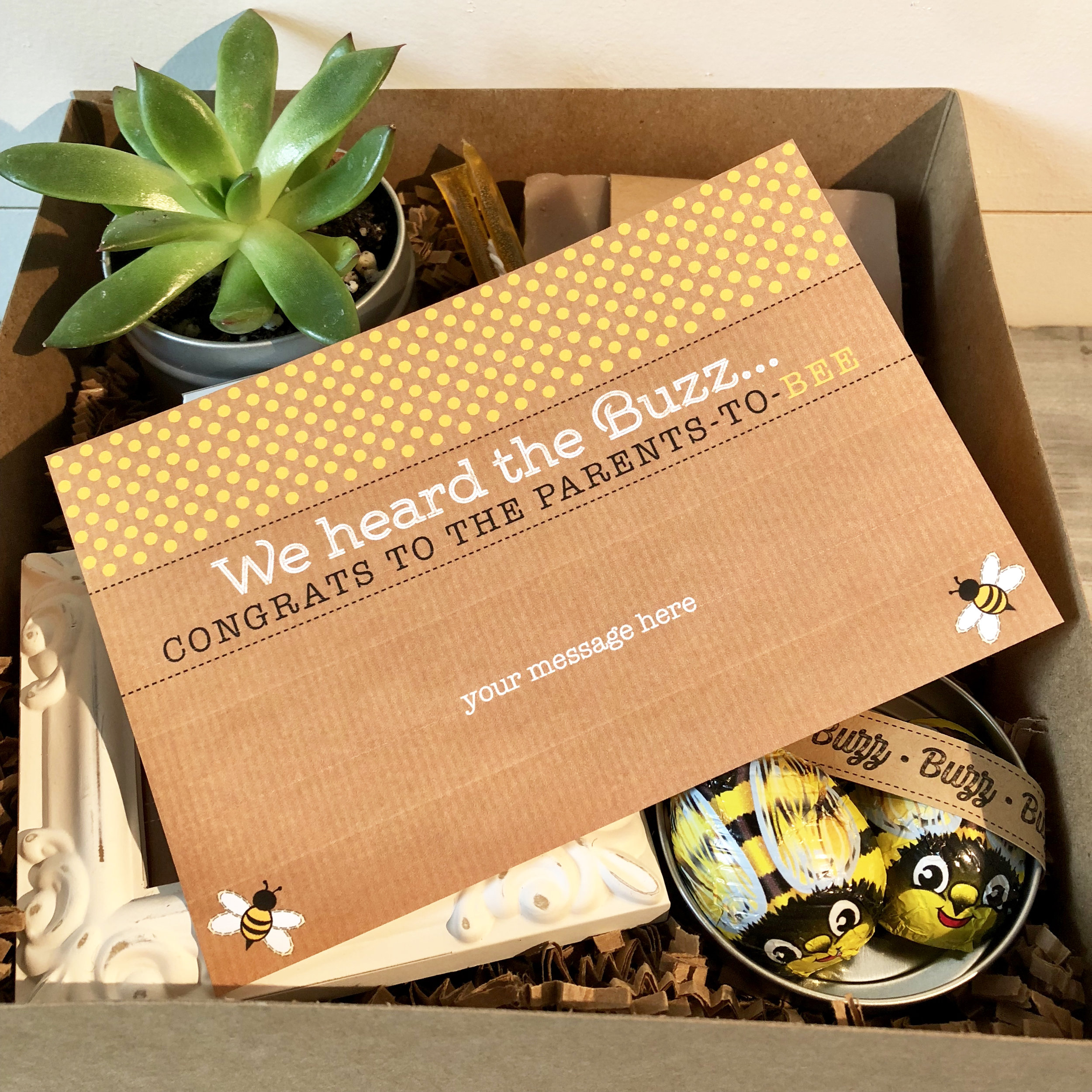 BEE GIFT BOX - parents to bee — Rustic Zebra Boutique