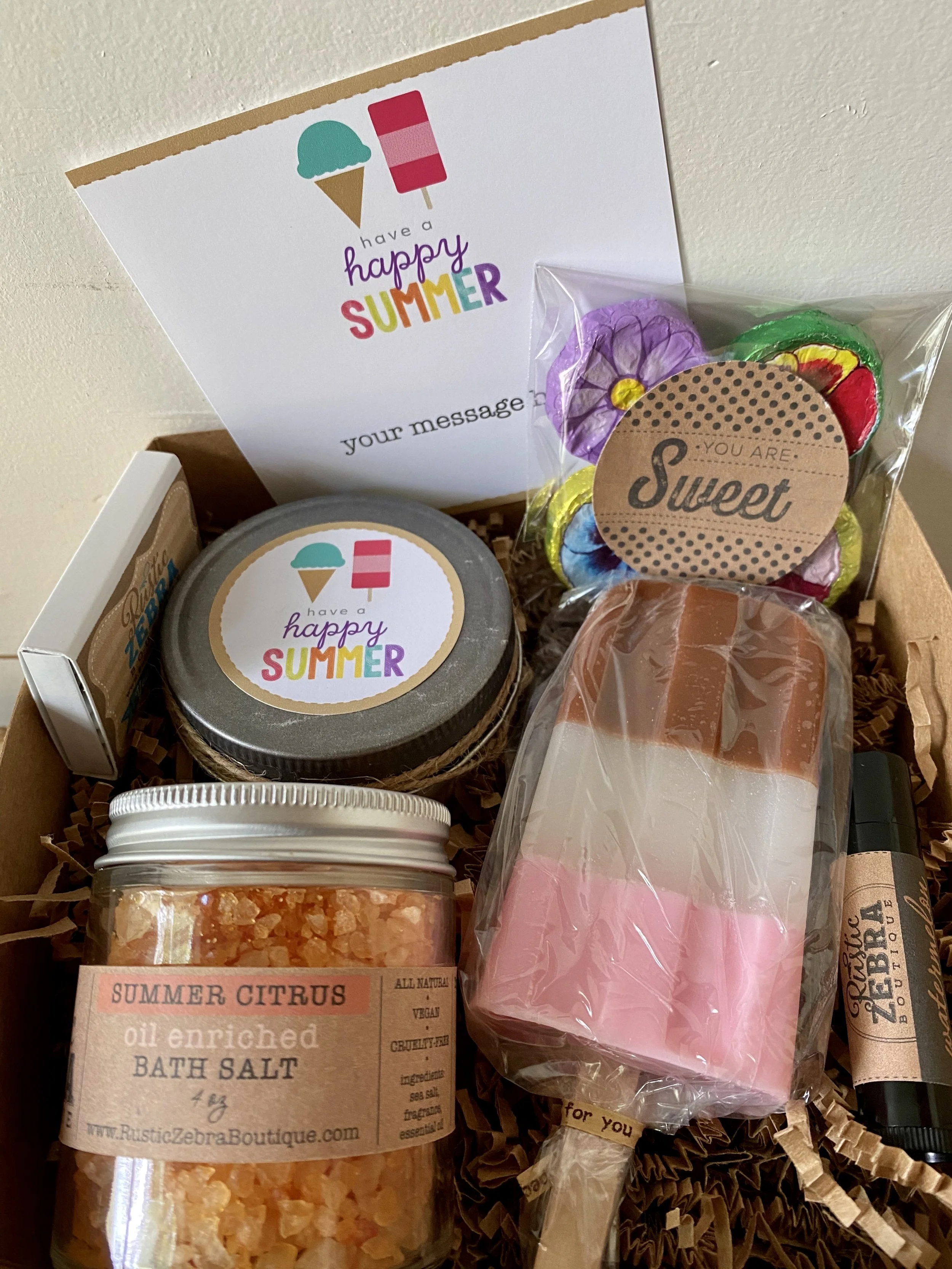 HAVE A HAPPY SUMMER Small Gift Box