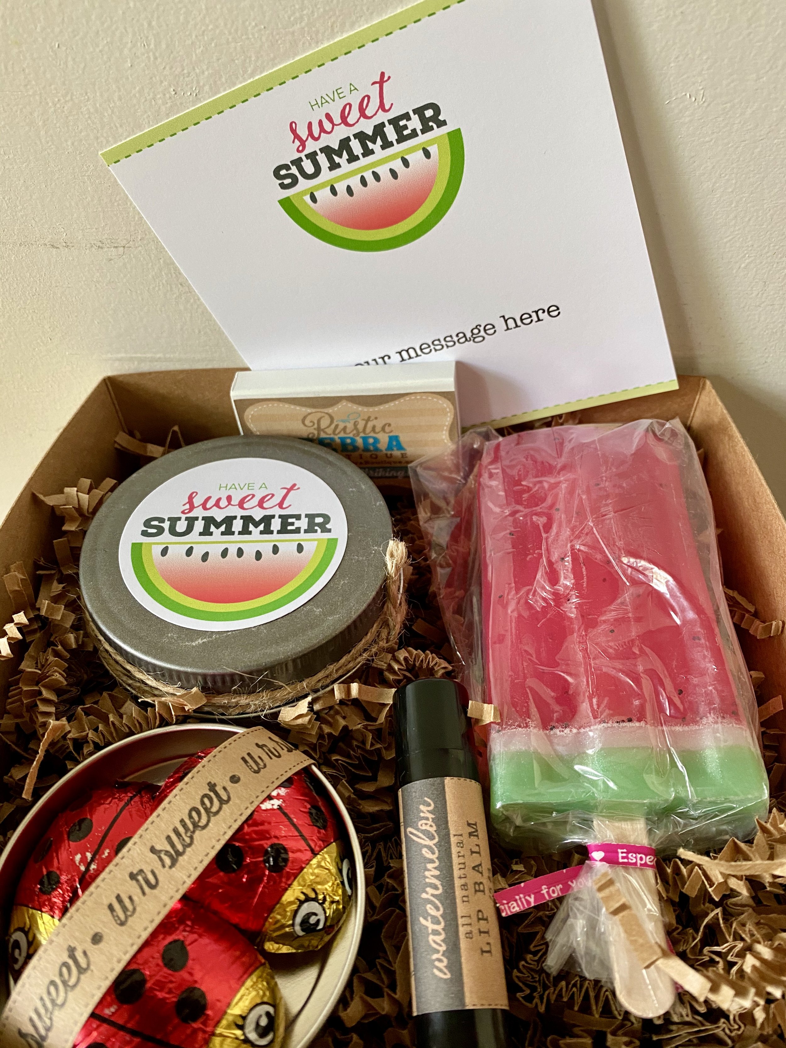 HAVE A SWEET SUMMER Small Gift Box