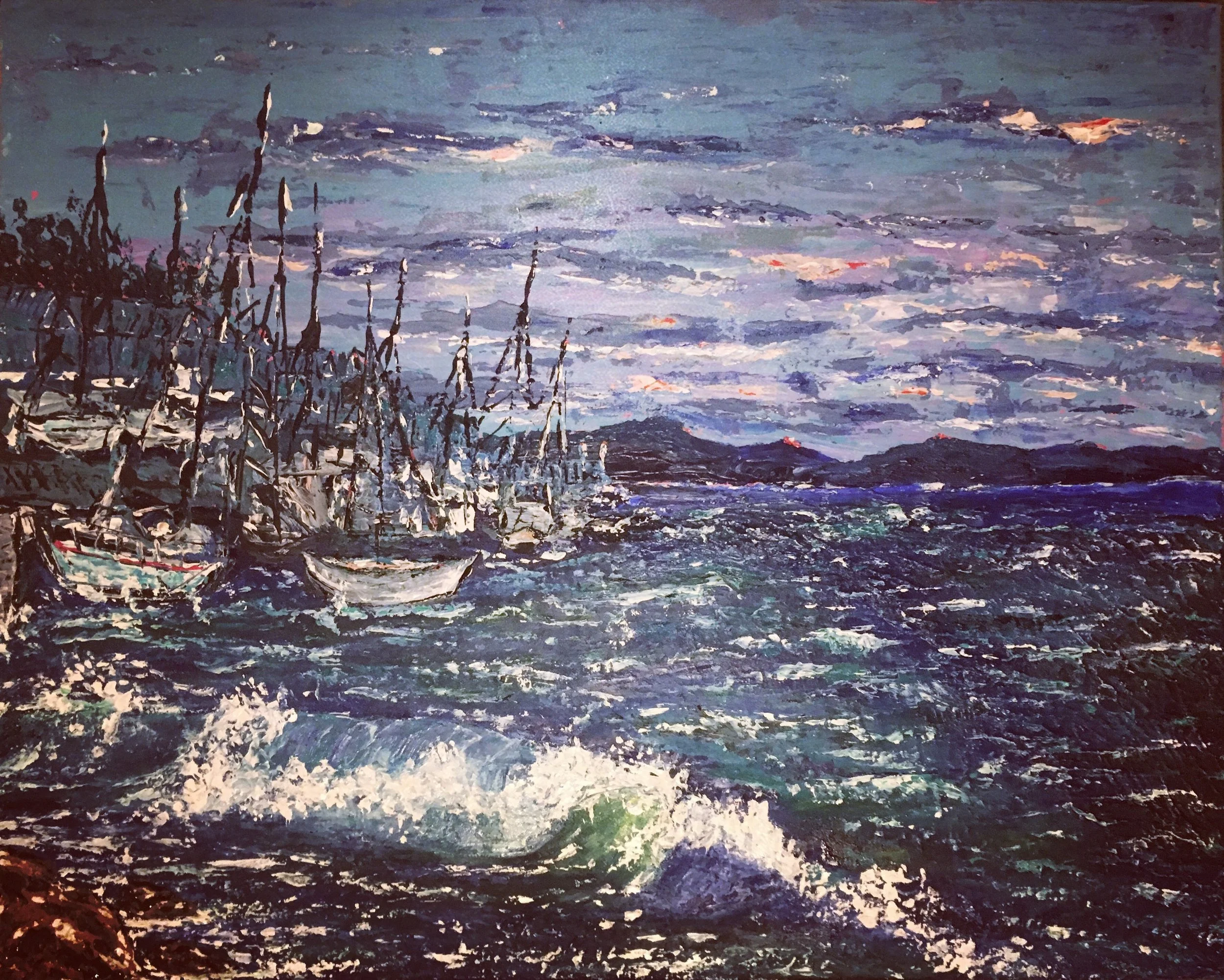 Choppy Waters, 30x24, Elisabeth Waldstein.jpg