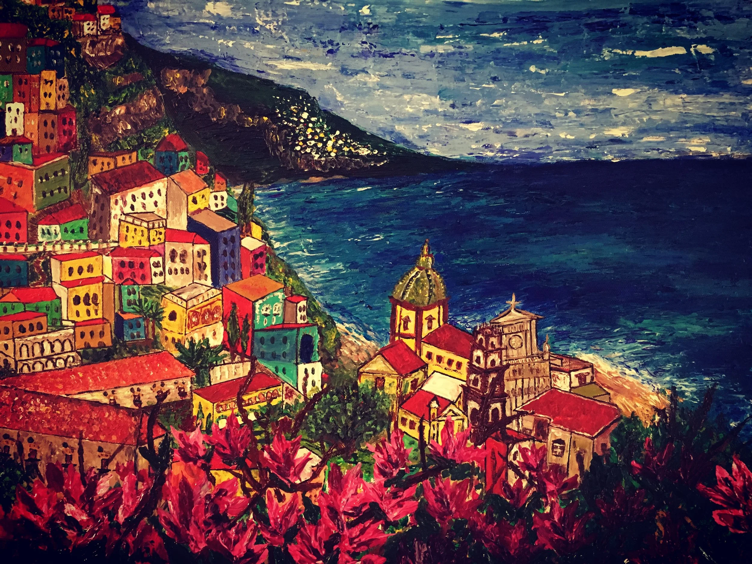 Positano Italy, 16x20.JPG