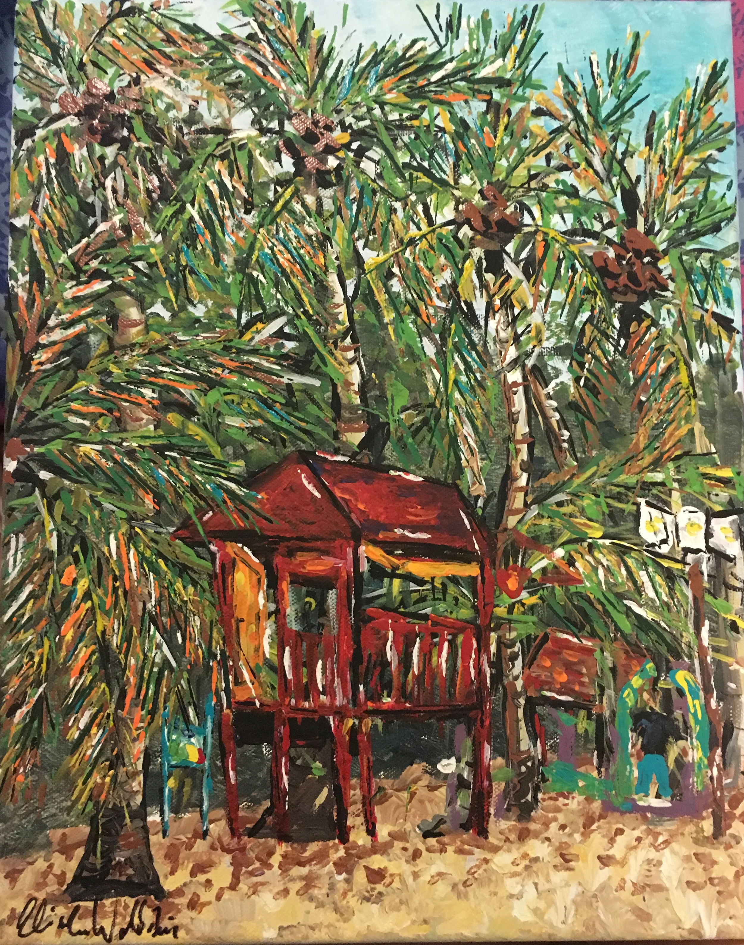 Puerto Rican Cabana, 11x14.jpg