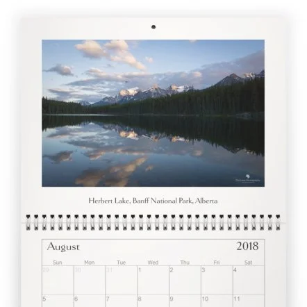 Calendar 2018 - August