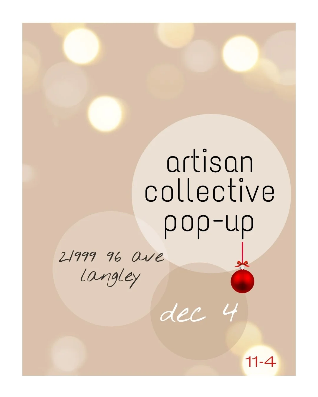 Artisan Collective Pop-up