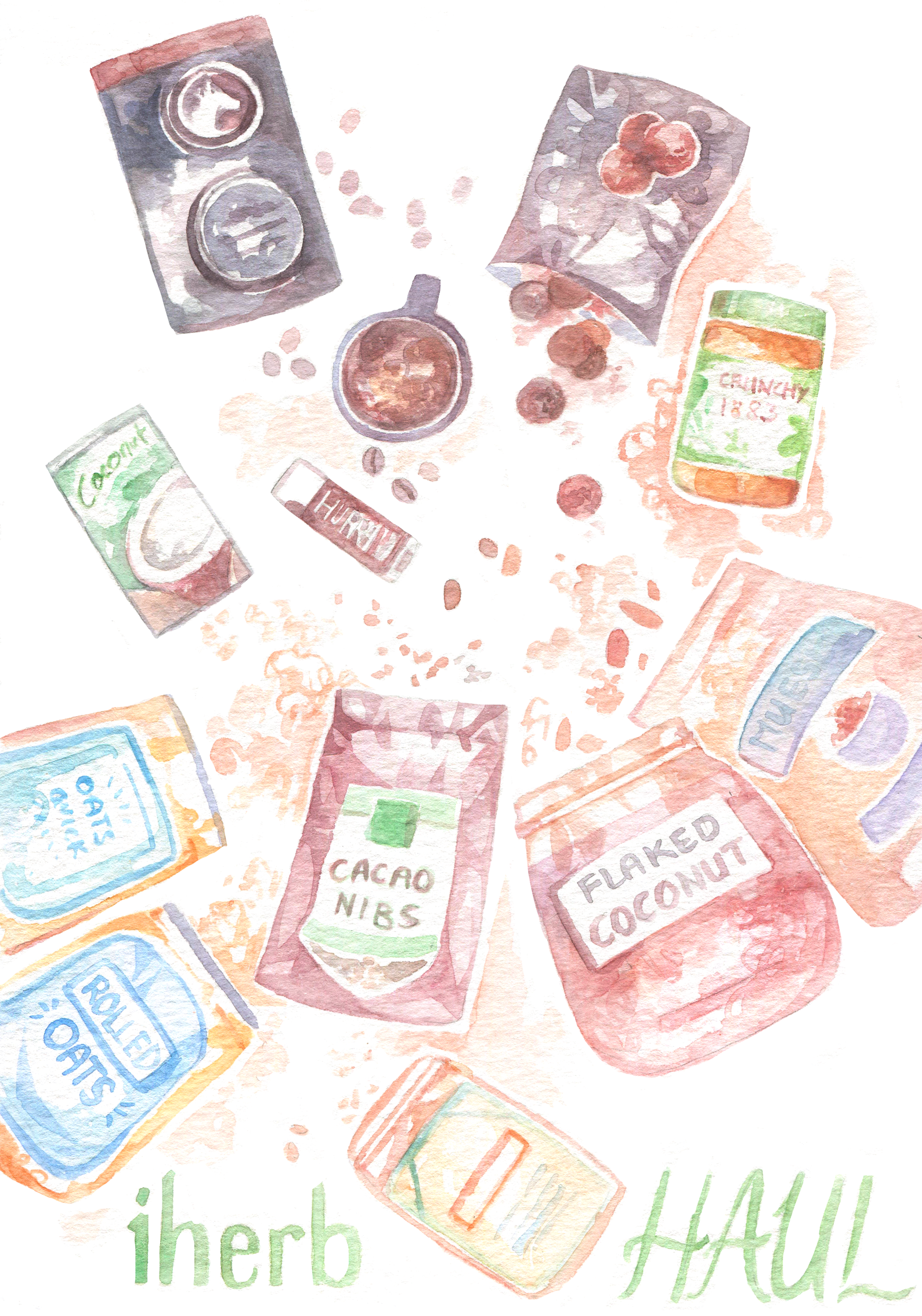 My most recent iherb haul as a vegan living in Korea. Staple products for cooking from scratch, sweet treats and coffee. 