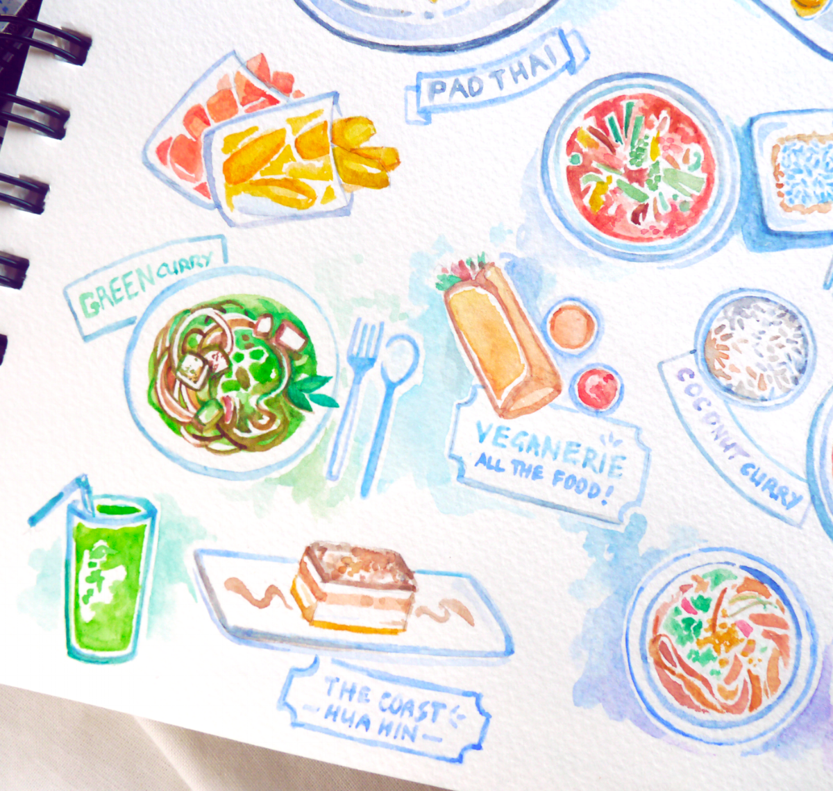 More vegan food options and recommendations for Thailand: Huahin and Bangkok. The raw food desserts at the Evason Resort/Hotel was especially delicious and fancy!