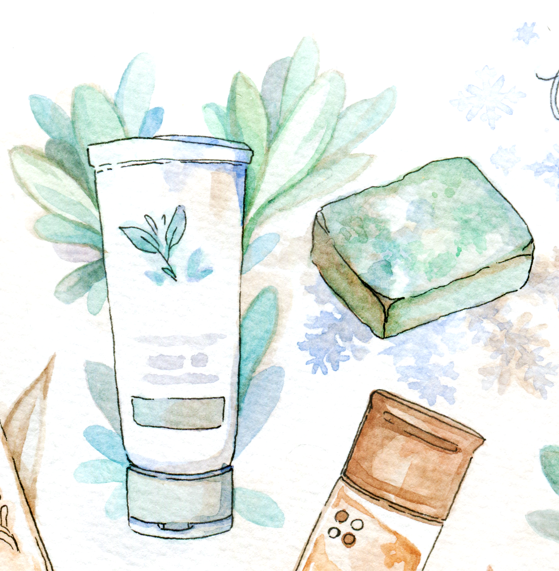 Korean Natural Skincare Routine for Cold Winters - Beauty Illustration It's been forever since I wrote about beauty or skincare! To get back into the swing of beauty reviews I think it's best to show you where I'm at: My multi-step skincare routine for winter The products I use (mostly Korean, because that's where I live!) Why I use them on my sensitive, dry skin How to move towards more natural skincare How to navigate cruelty-free or vegan beauty in Korea