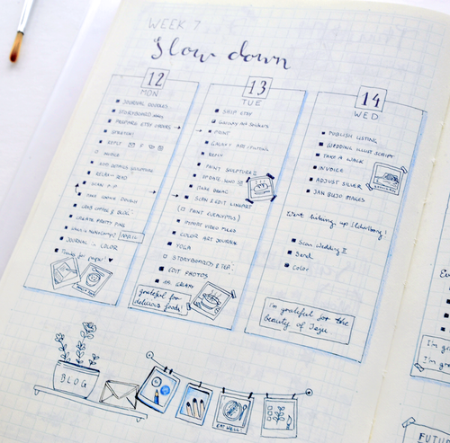 How make CUTE PAPER NOTES for your NOTEBOOK or BULLET JOURNAL - Frame Ideas