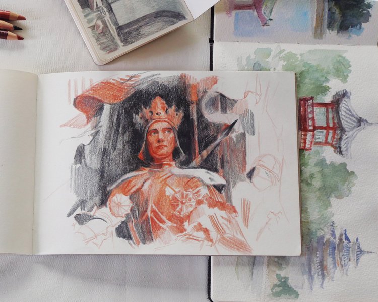 SKETCHBOOK PRACTICE — Evelyne Park | Art