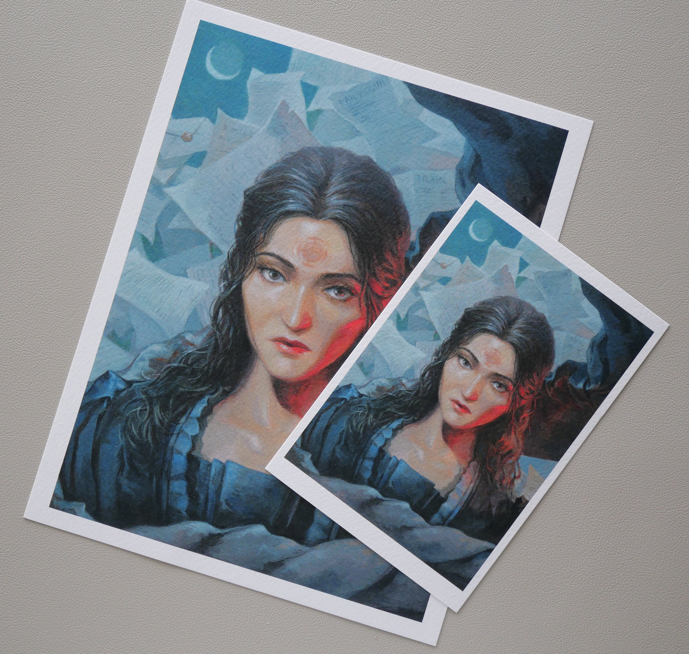 Dracula art zine, illustrations inspired by Bram Stoker's 