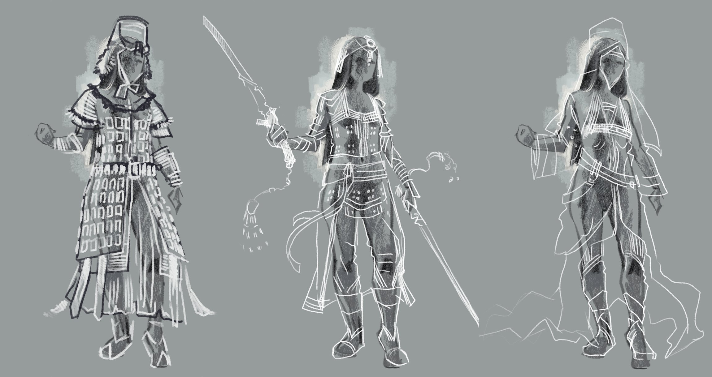 Concept art and illustration of a Game Character | Domestika