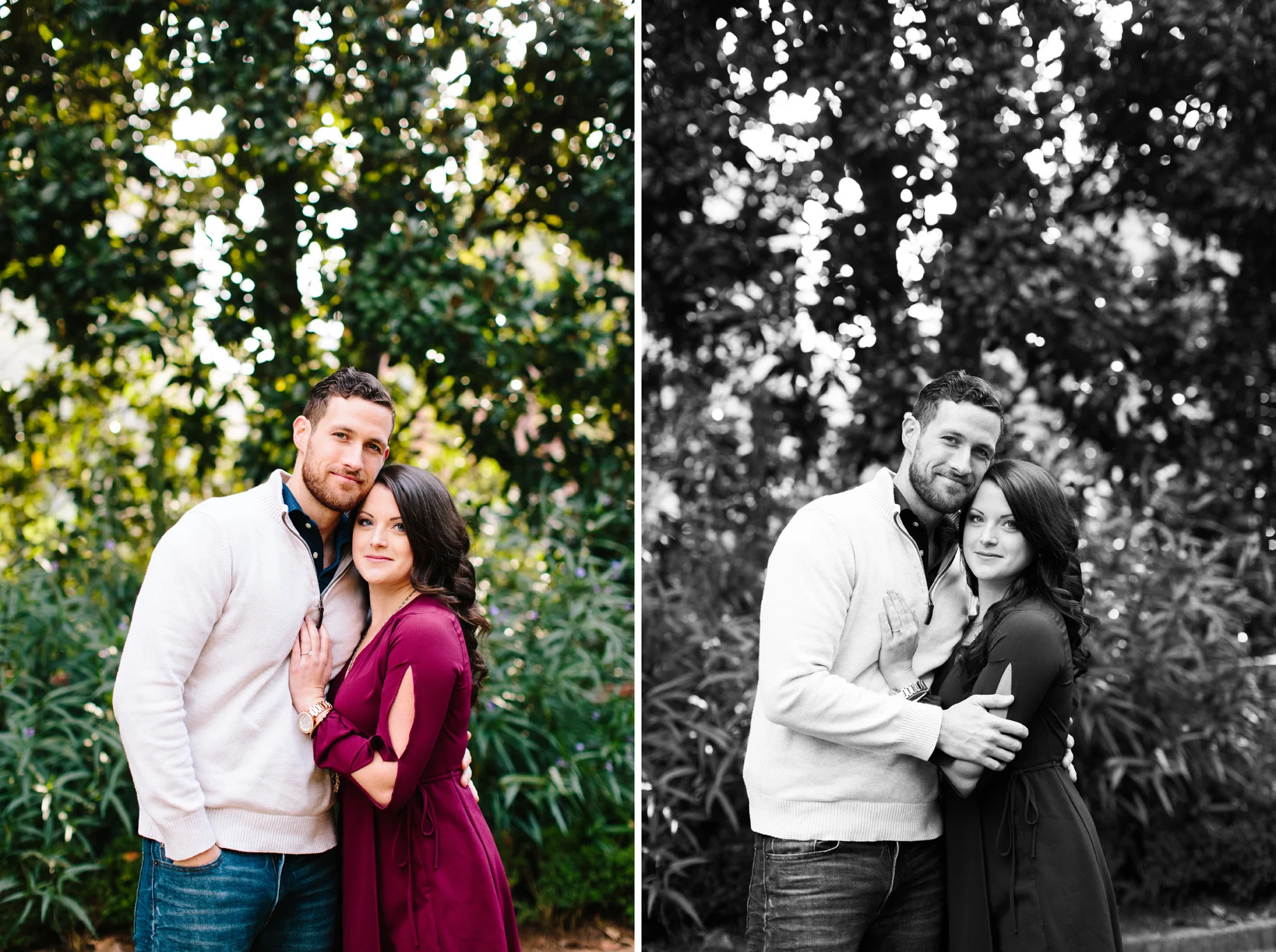 athens uga engagement photos